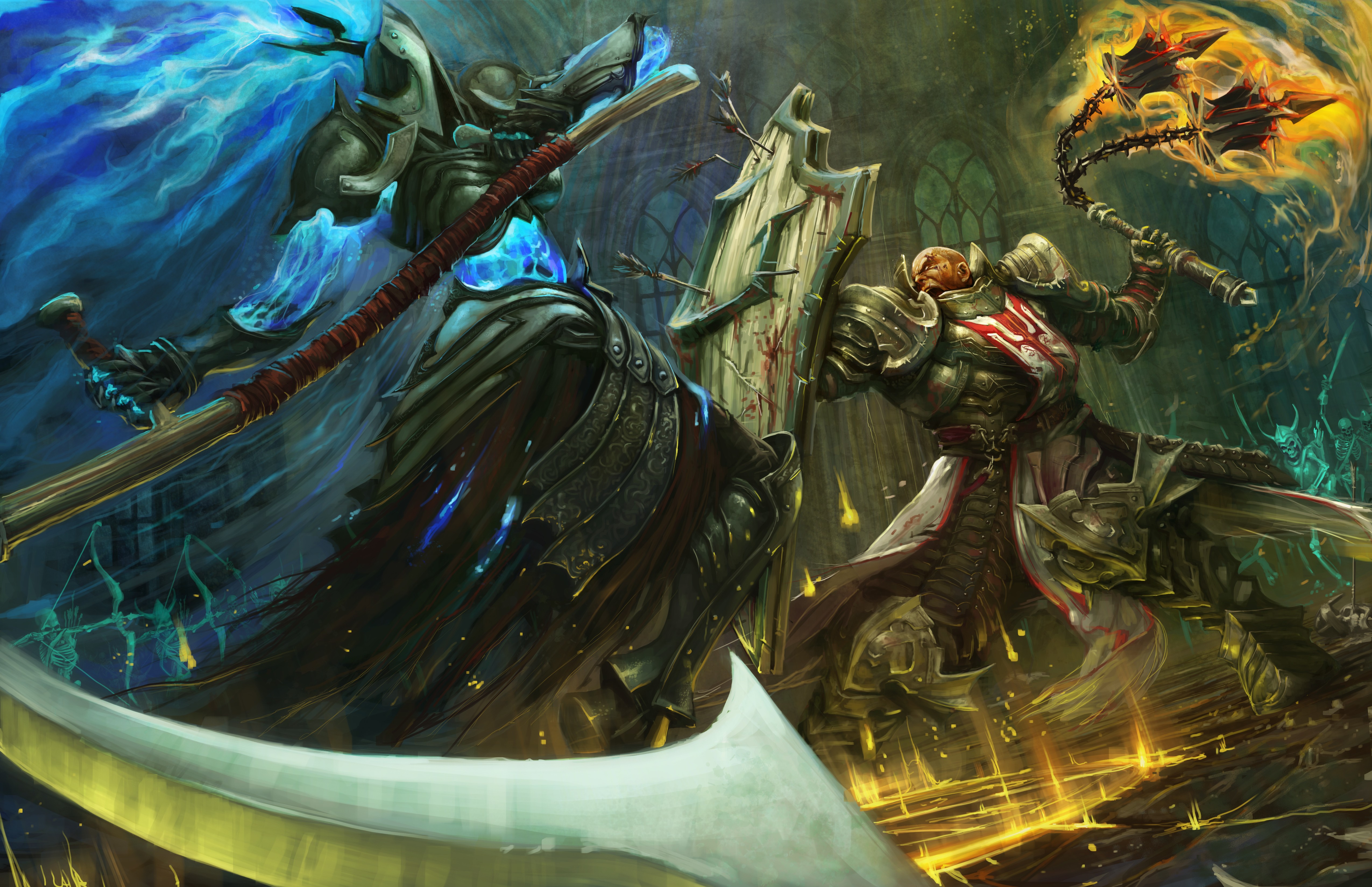 General 5100x3300 video games Diablo 3: Reaper of Souls video game art fantasy art Diablo III Blizzard Entertainment PC gaming