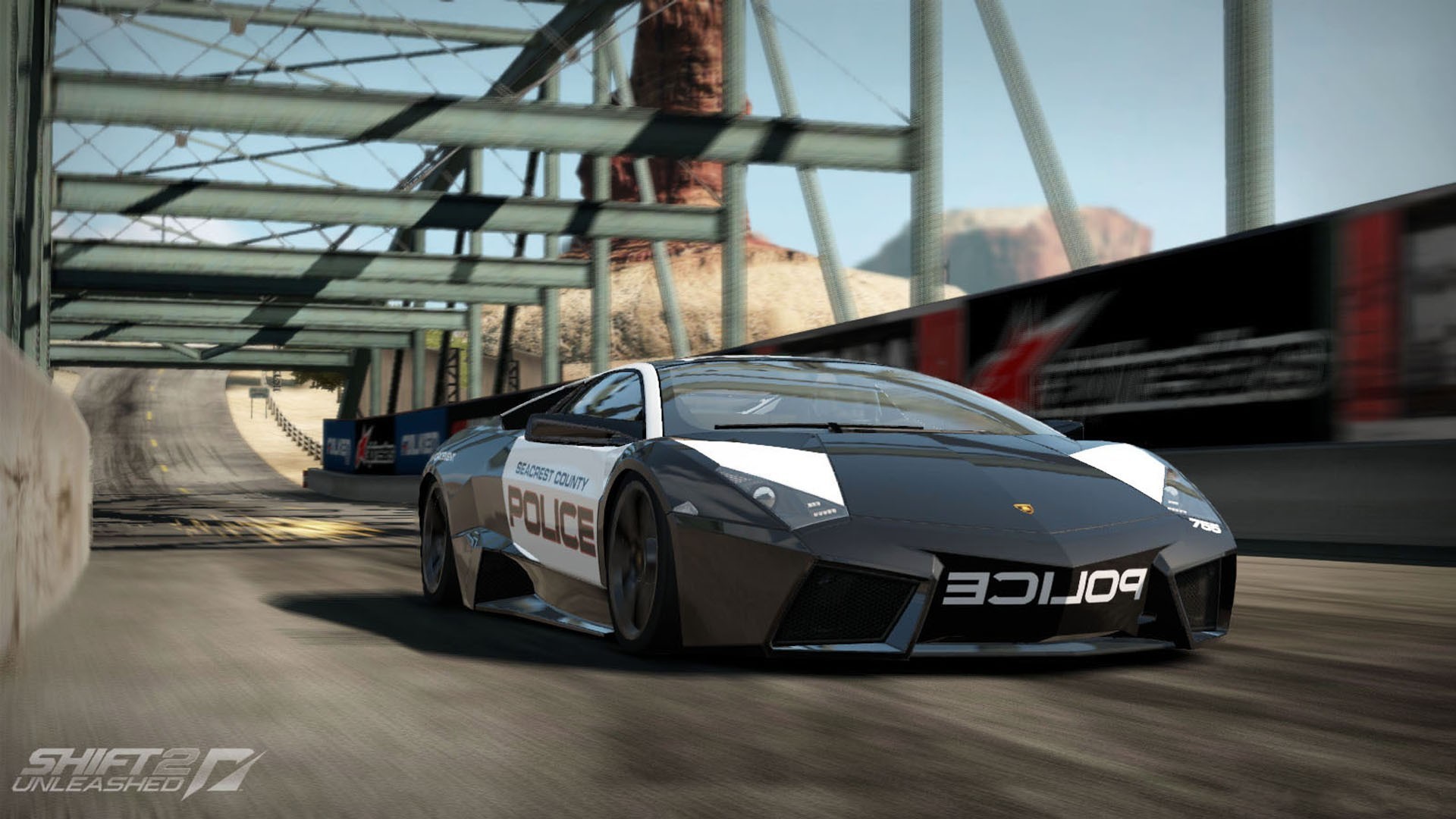 General 1920x1080 Need for Speed: Shift Shift 2: Unleashed video games car police cars vehicle