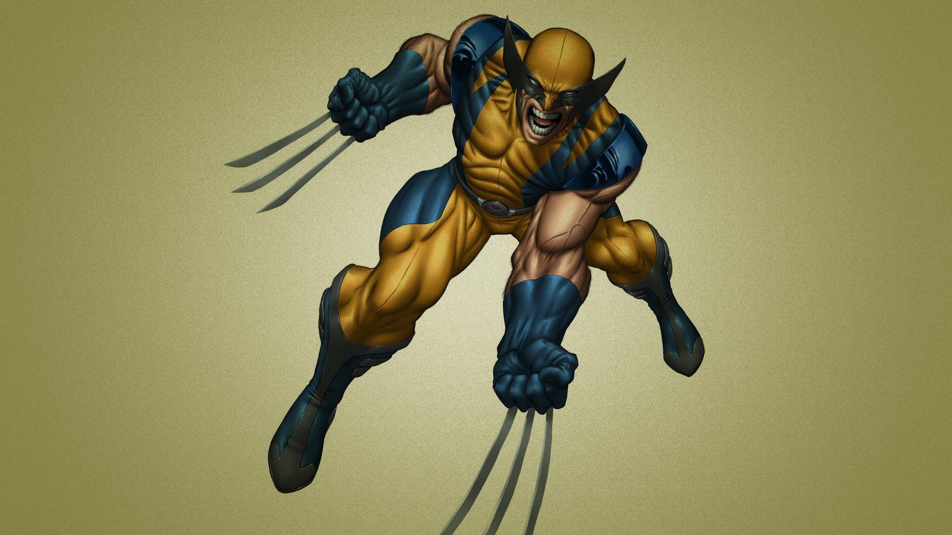General 1920x1080 comics Wolverine claws Marvel Comics X-Men
