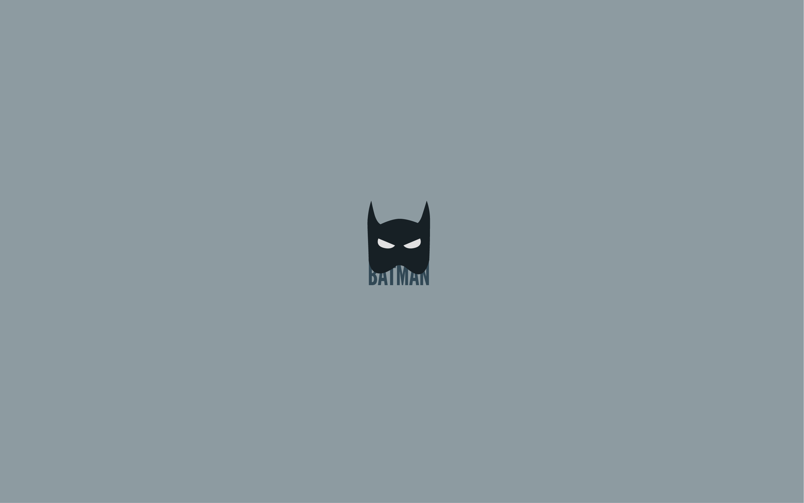General 2560x1600 minimalism Batman mask simple background superhero
