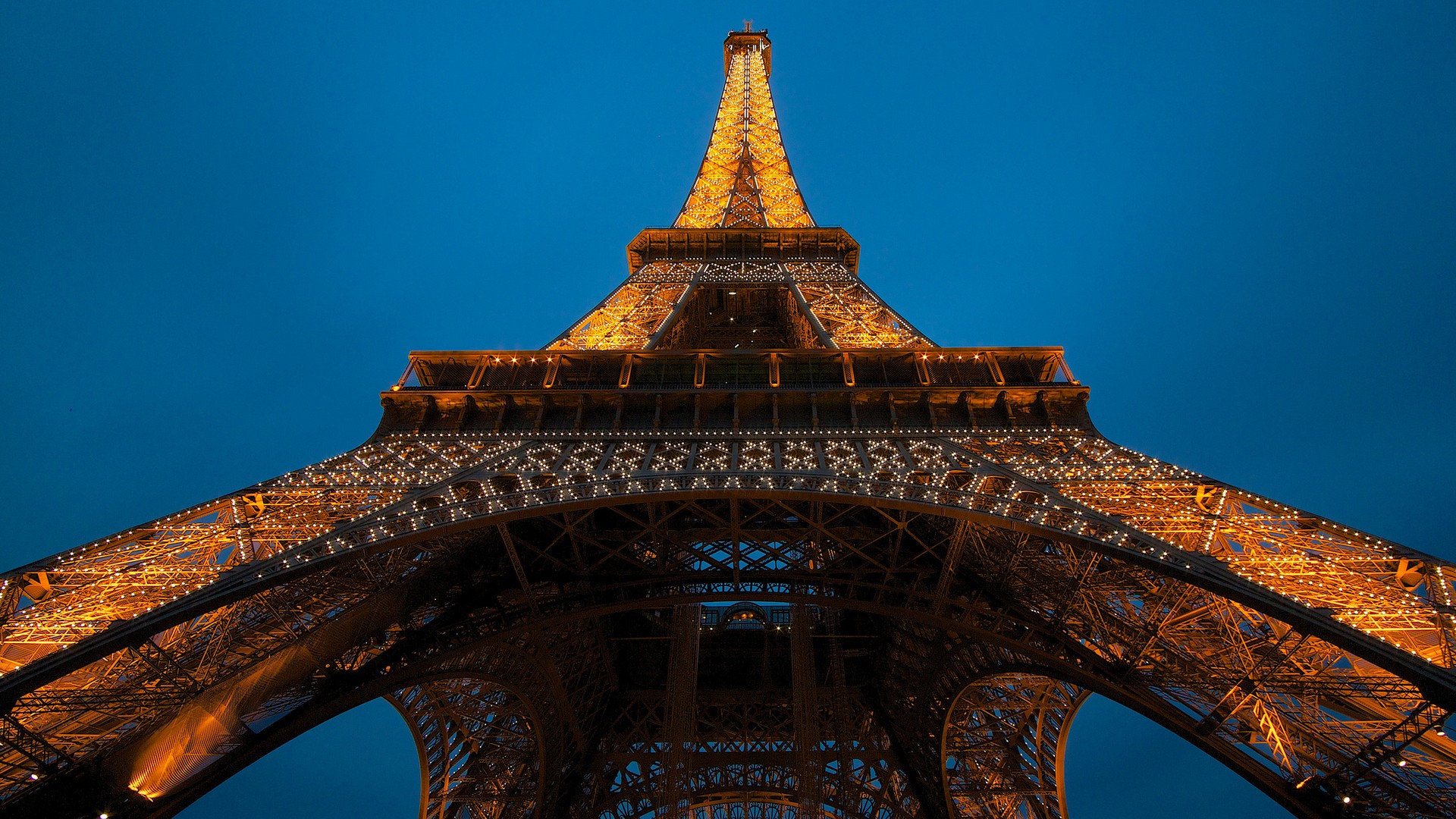 General 1920x1080 city France Paris Eiffel Tower architecture worm's eye view landmark Europe
