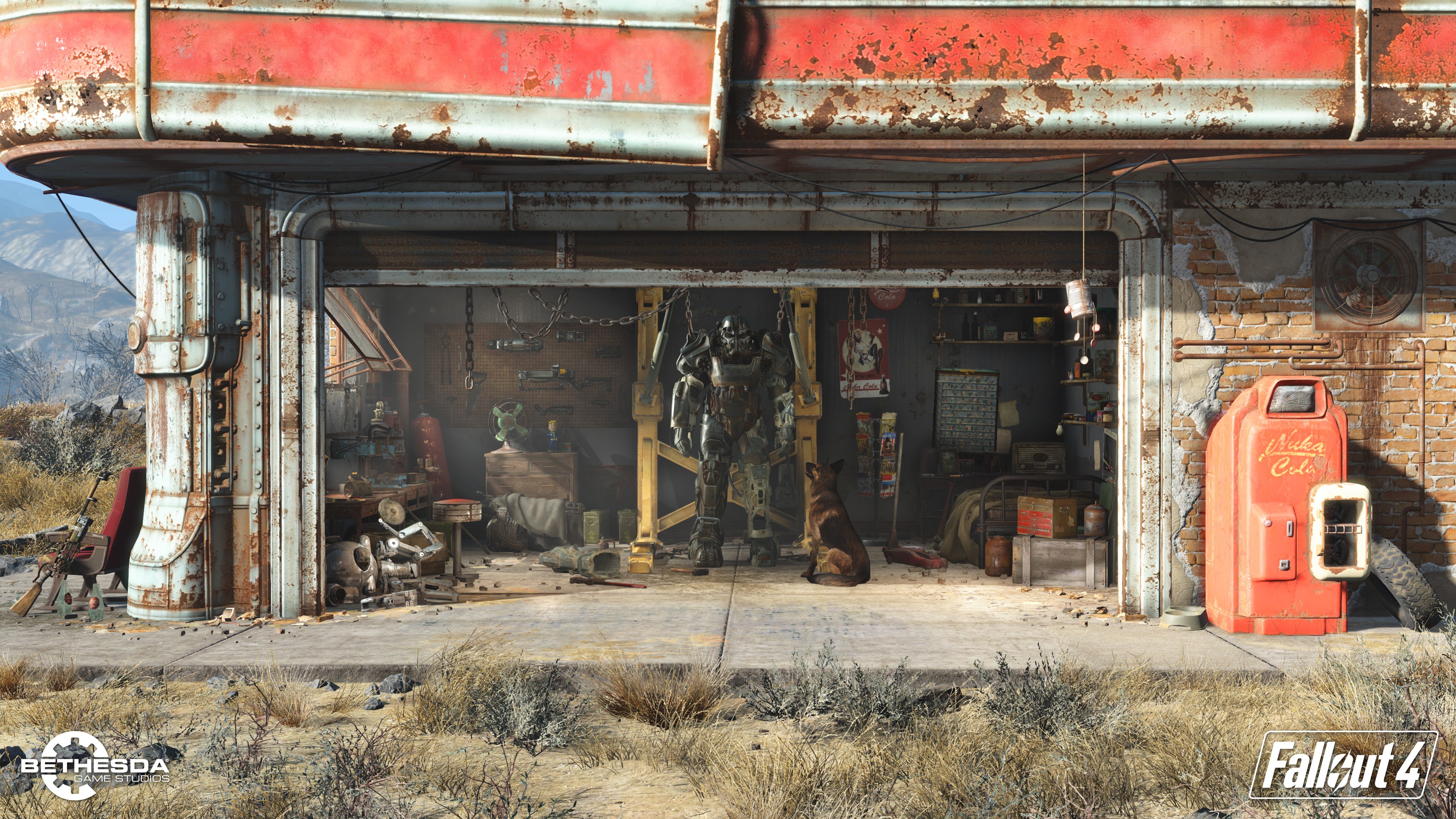 General 3840x2160 video games apocalyptic PC gaming video game art Bethesda Softworks Fallout 4