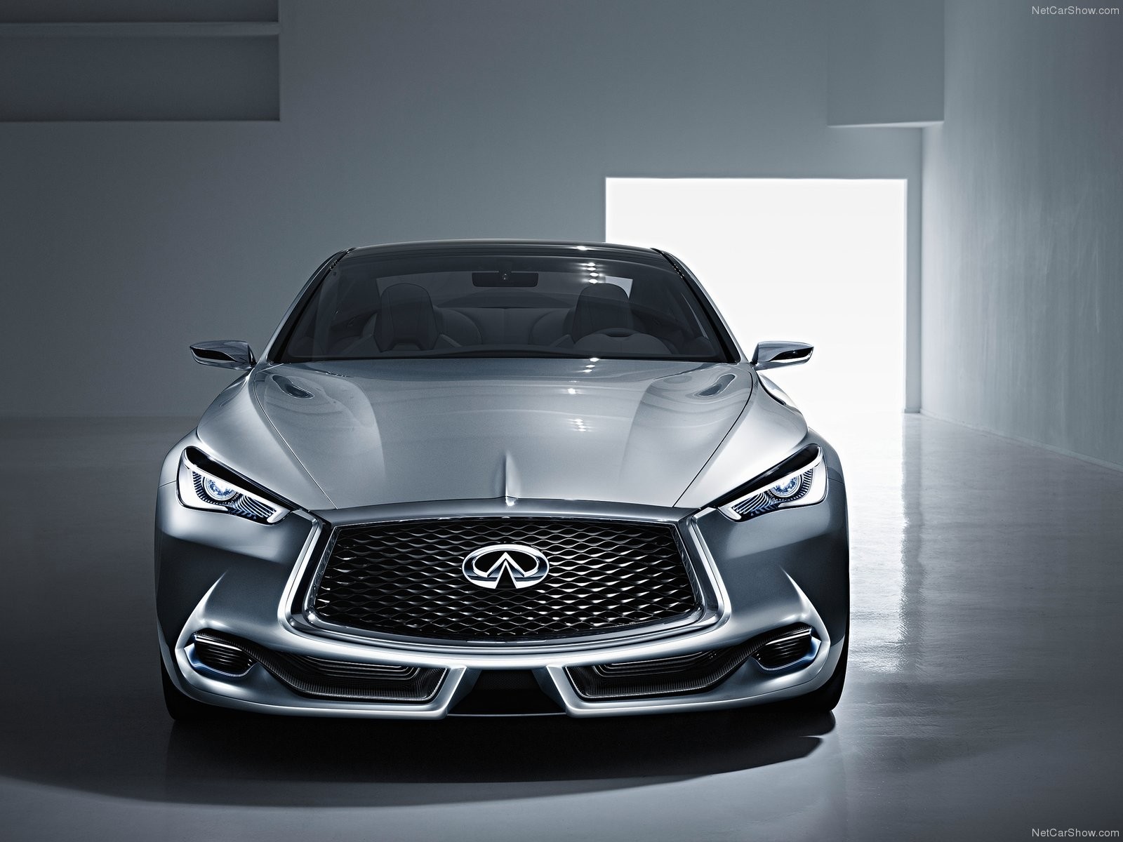 General 1600x1200 Infiniti 2015 Infiniti Q60 Coupe concept cars silver car vehicle silver cars Japanese cars