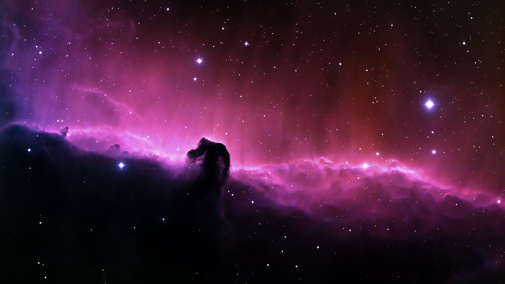 General 1920x1080 Horsehead Nebula space art nebula space stars colorful digital art