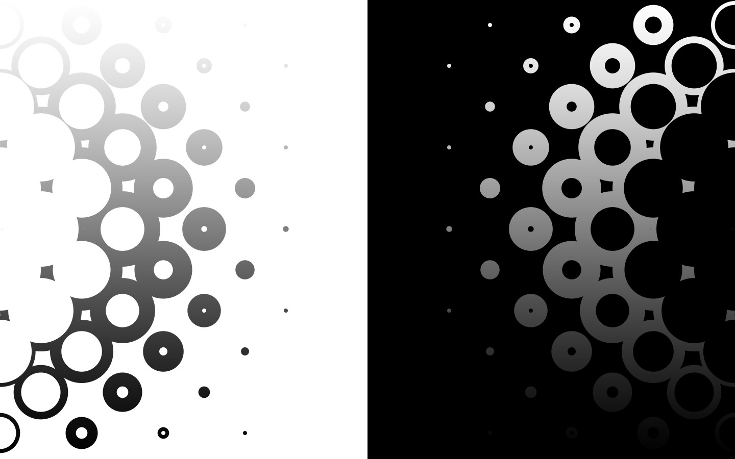 General 1440x900 monochrome abstract texture circle geometric figures