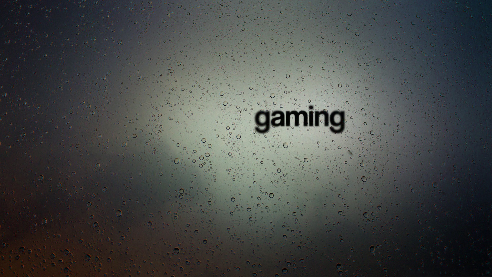 General 1920x1080 video games simple background water drops abstract typography PC gaming