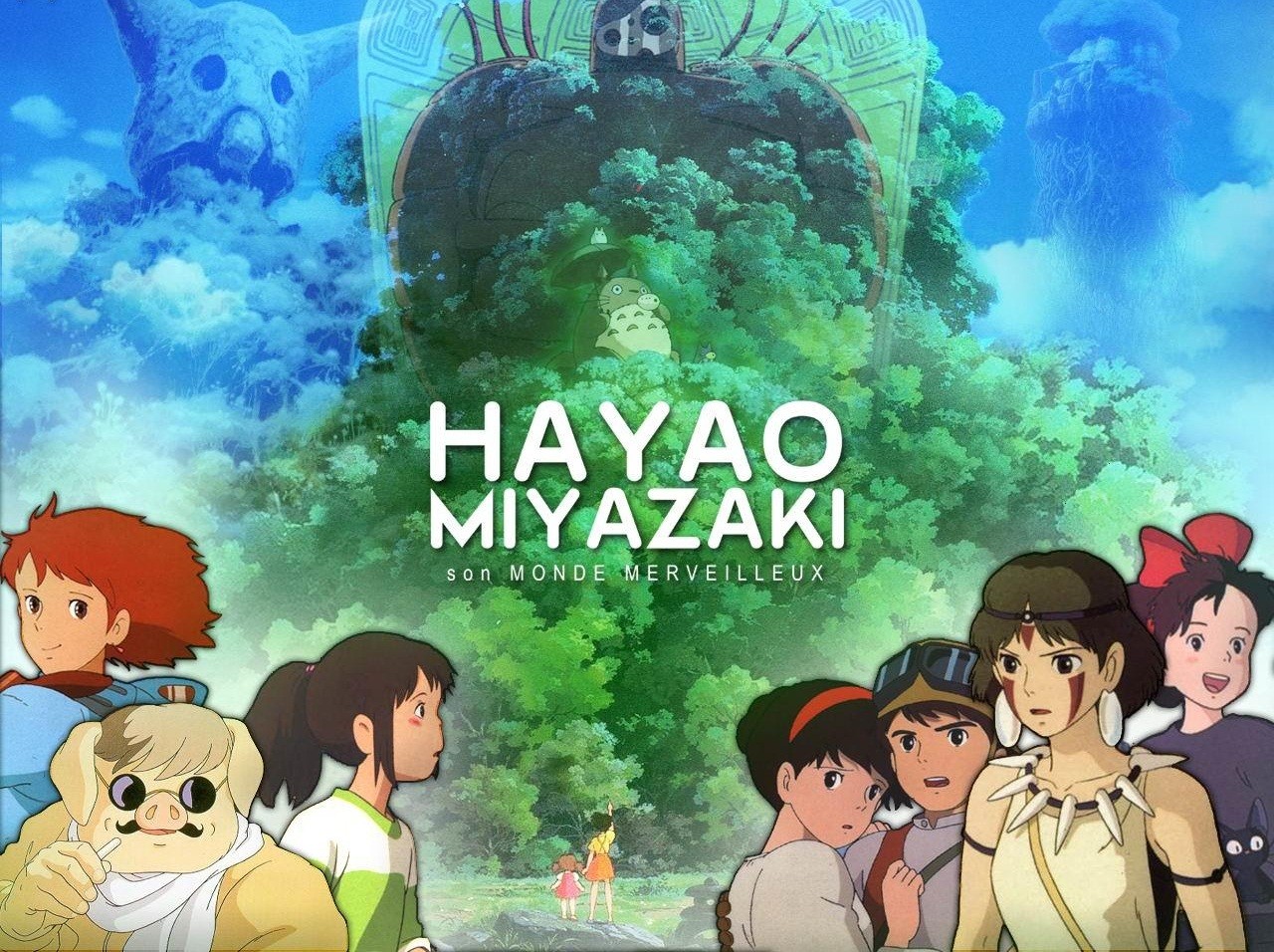 Anime 1280x956 Hayao Miyazaki Studio Ghibli anime anime girls