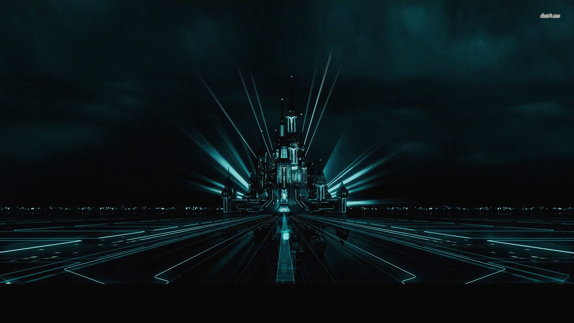 General 1920x1080 movies Tron Disney Tron: Legacy science fiction teal