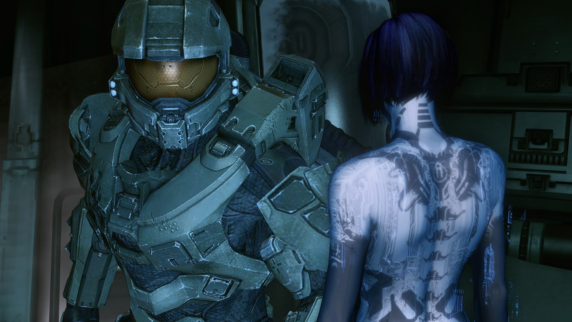 General 1920x1080 Halo (game) video games Master Chief (Halo) Cortana (Halo) science fiction armor futuristic video game characters