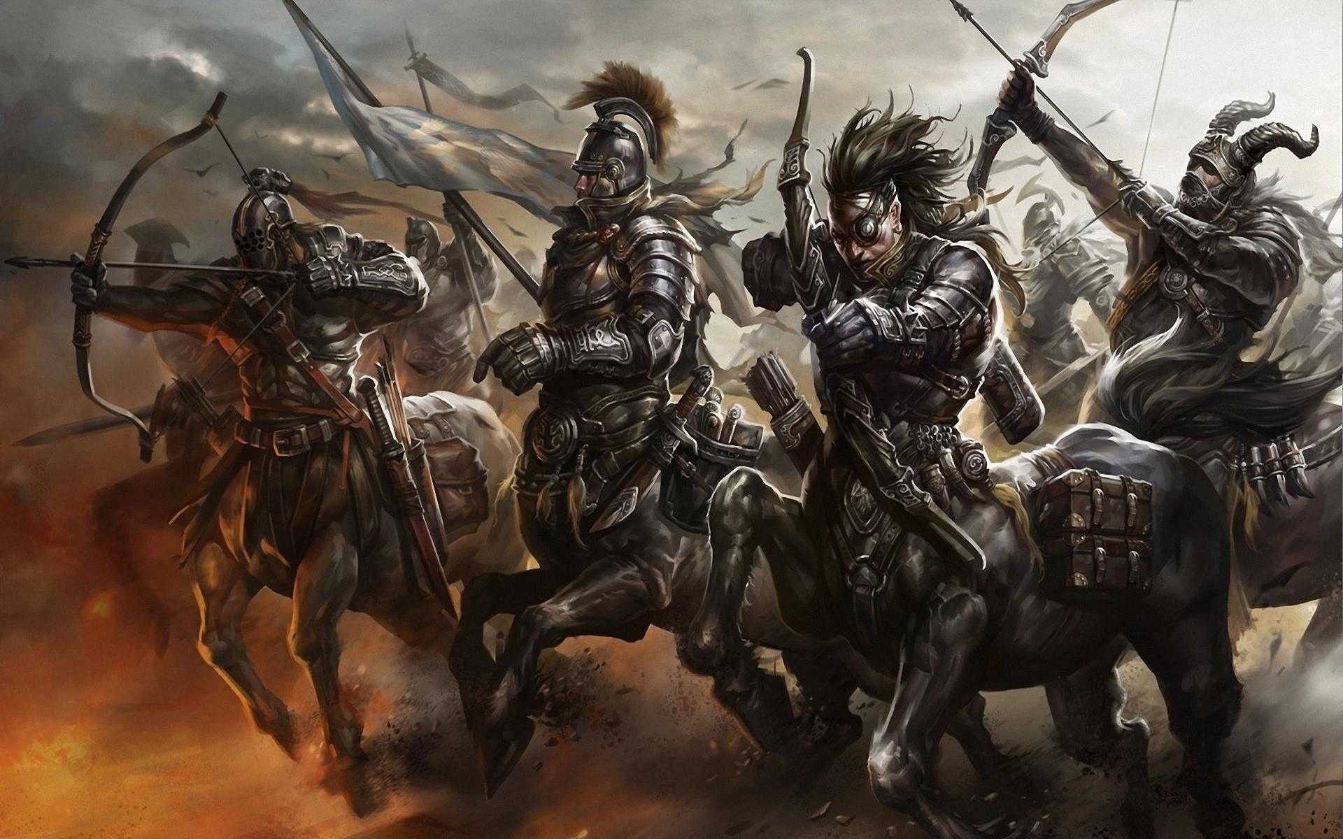 General 1920x1200 fantasy art Centaurs warrior artwork