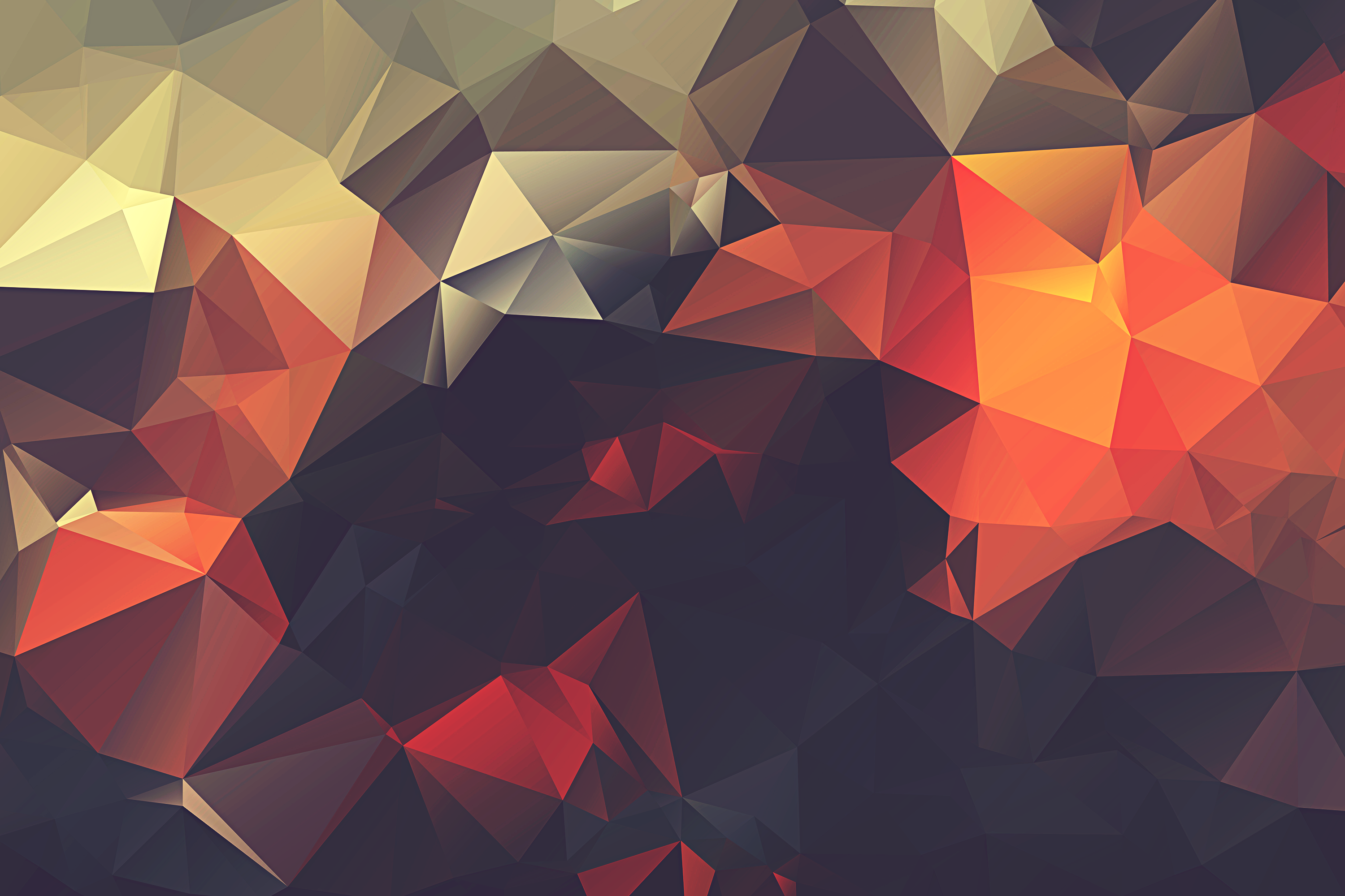 General 3000x2000 low poly abstract texture digital art