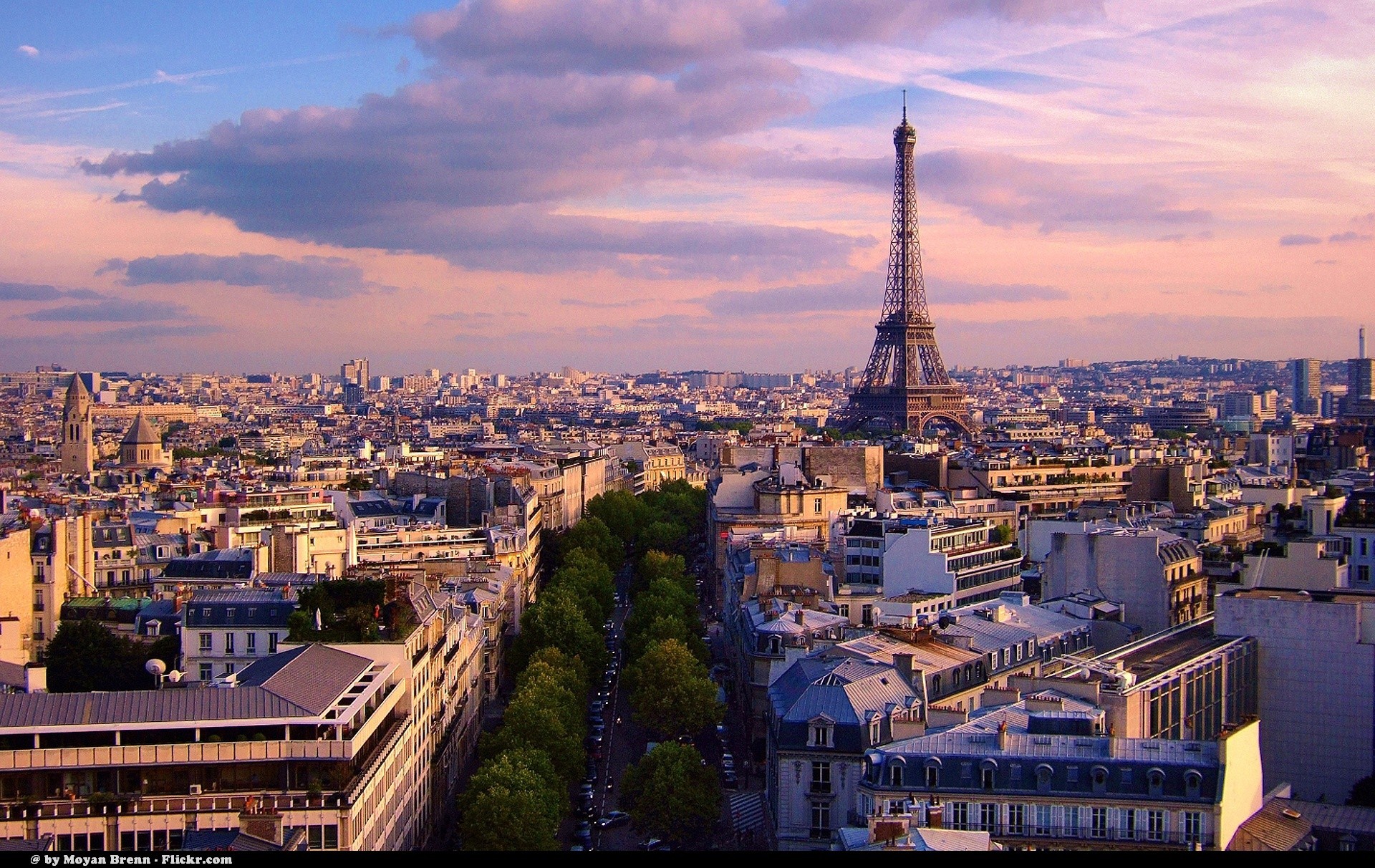General 1920x1212 city cityscape Paris Eiffel Tower rooftops France Europe landmark