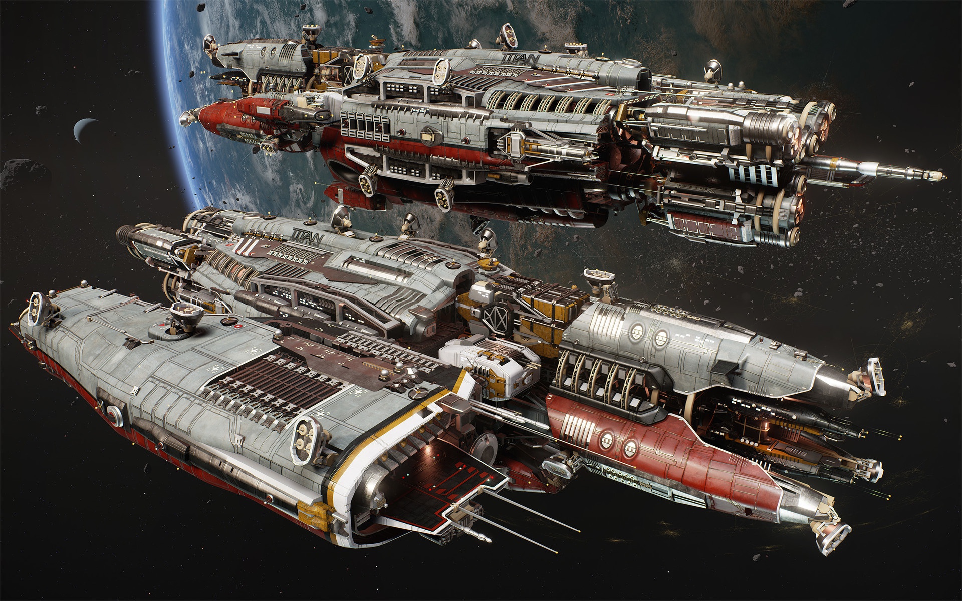 General 1920x1200 science fiction vehicle spaceship Fractured Space