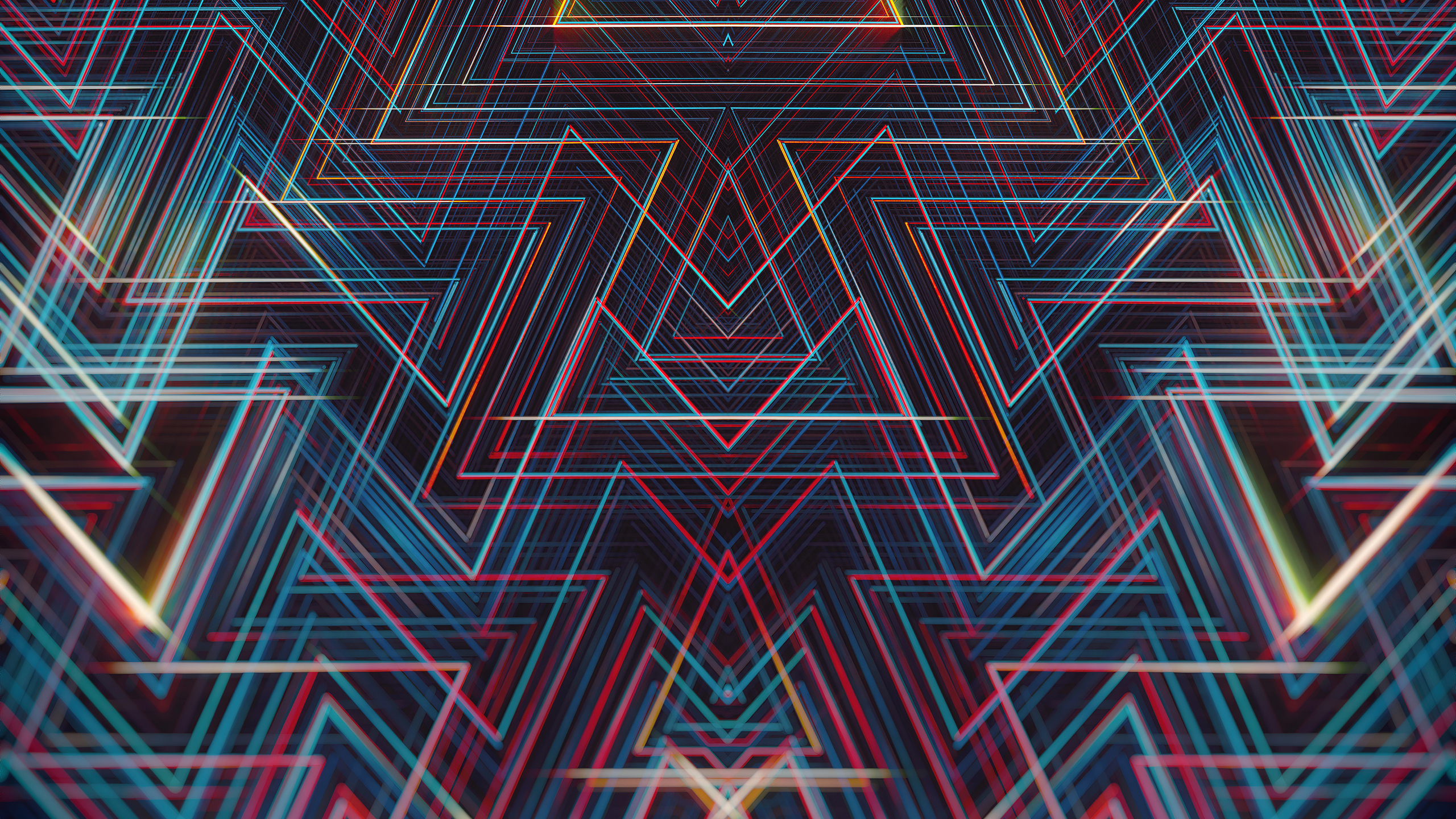 General 2560x1440 abstract lines symmetry