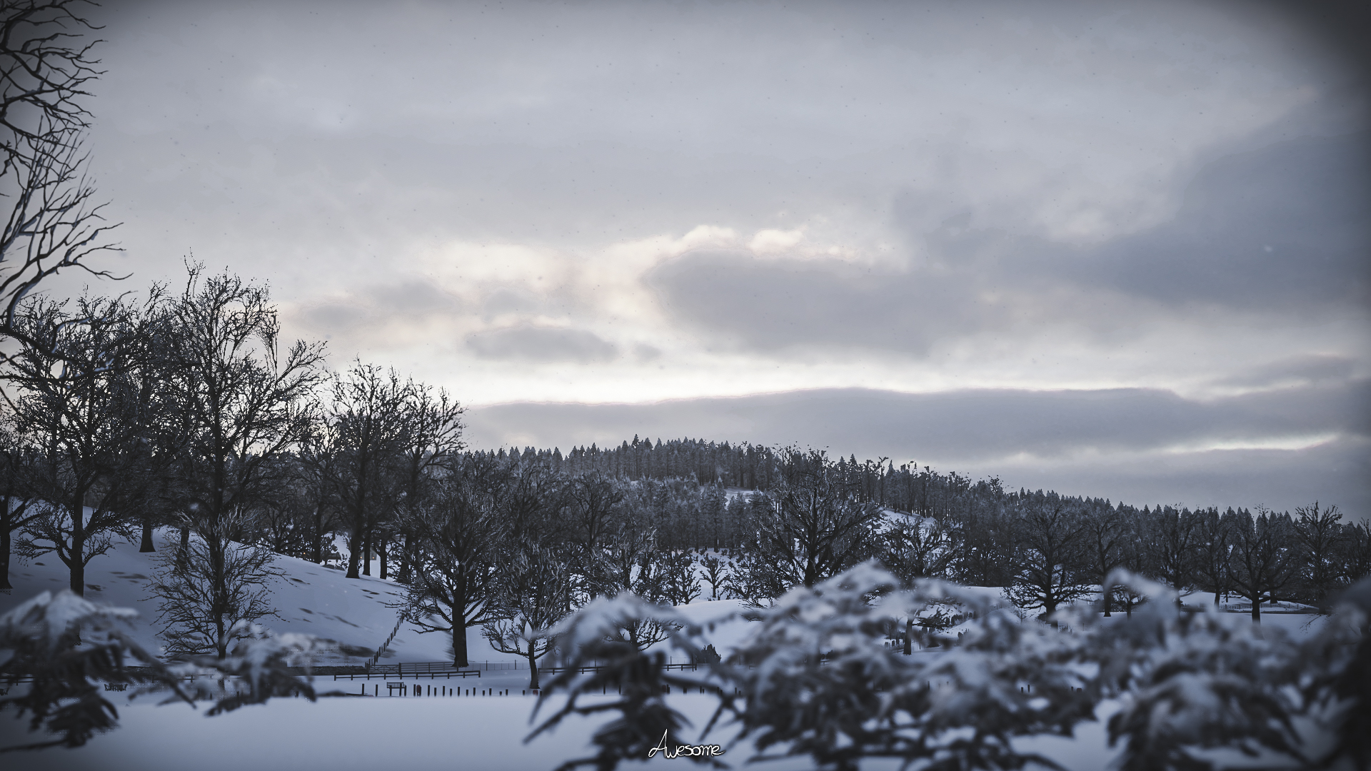 General 1920x1080 Forza Forza Horizon 4 landscape video games winter nature snow