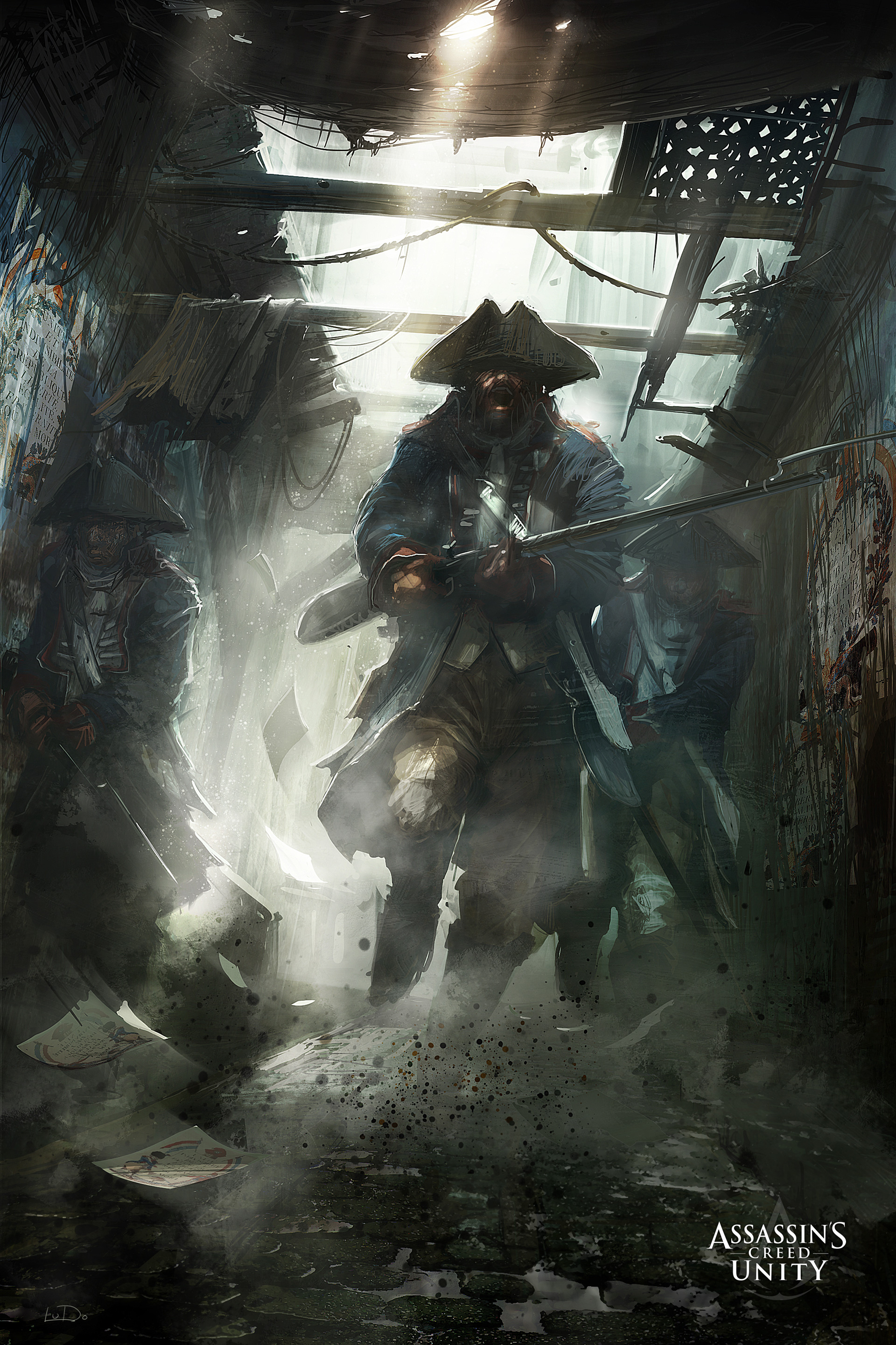 General 1920x2880 Assassin's Creed: Unity artwork Assassin's Creed video game art