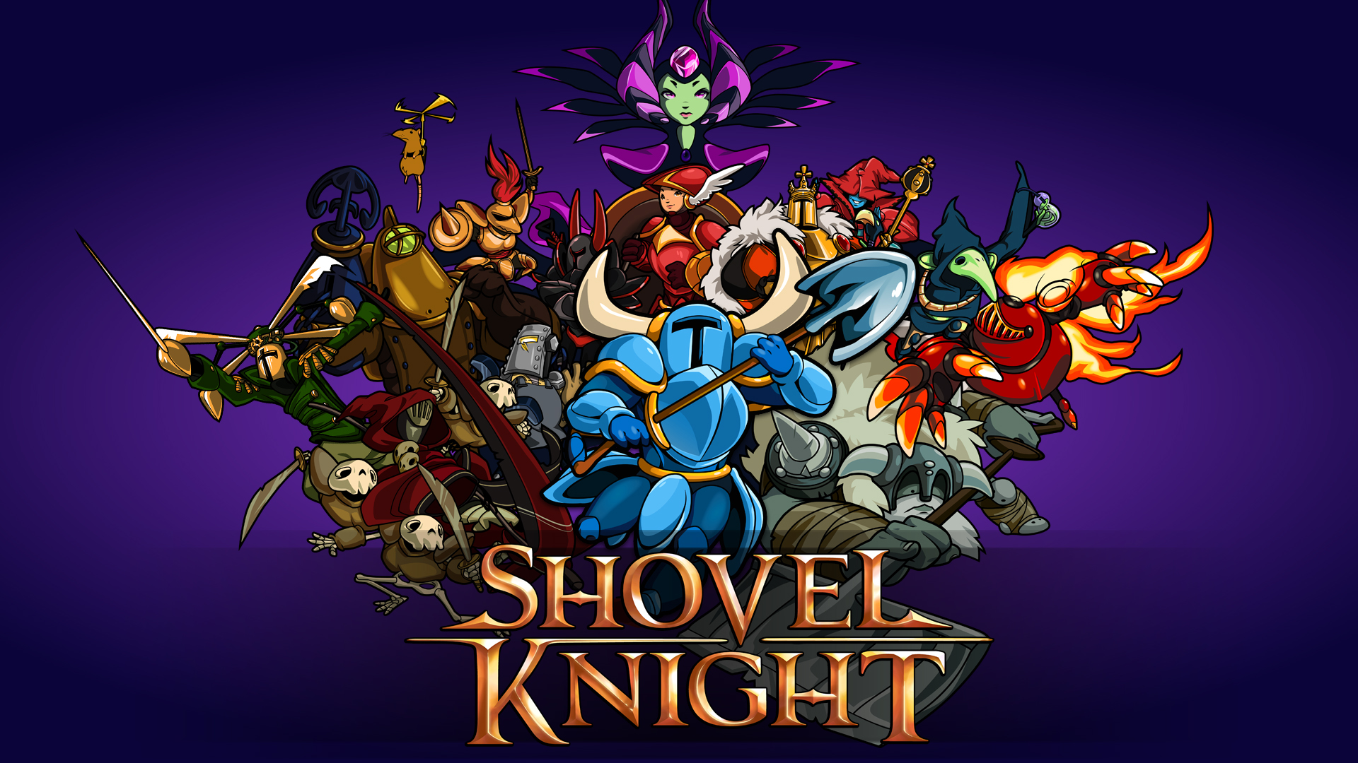 General 1920x1080 Shovel Knight video game art video game characters video games