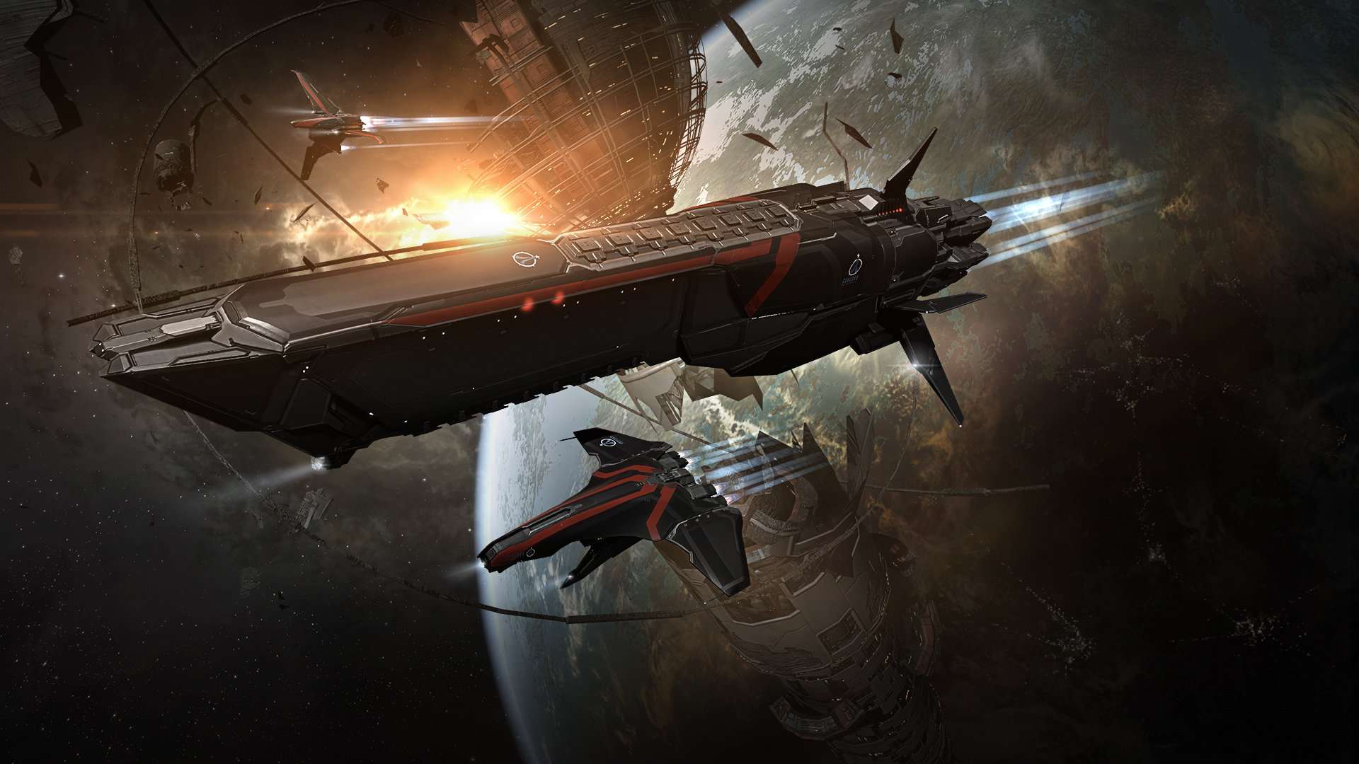 General 1920x1080 EVE Online spaceship science fiction PC gaming