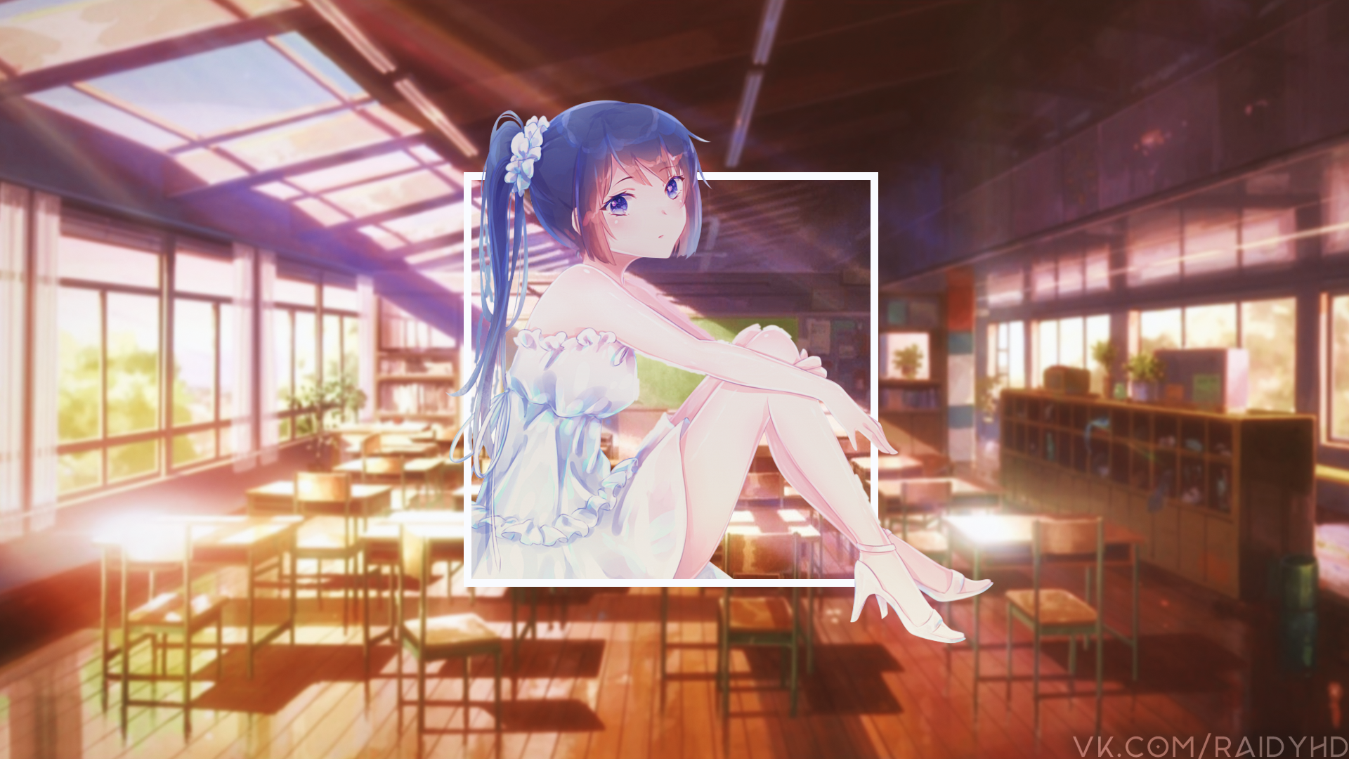 Anime 1920x1080 anime anime girls picture-in-picture
