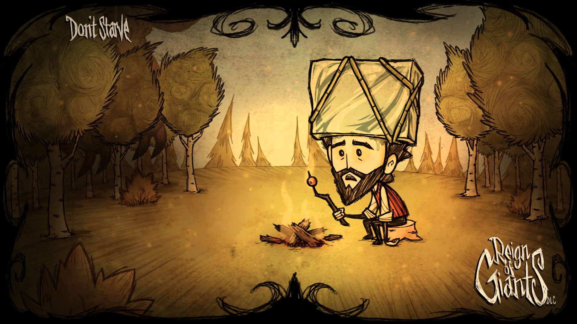 General 1920x1080 Don't Starve Wilson video games video game art drawing trees
