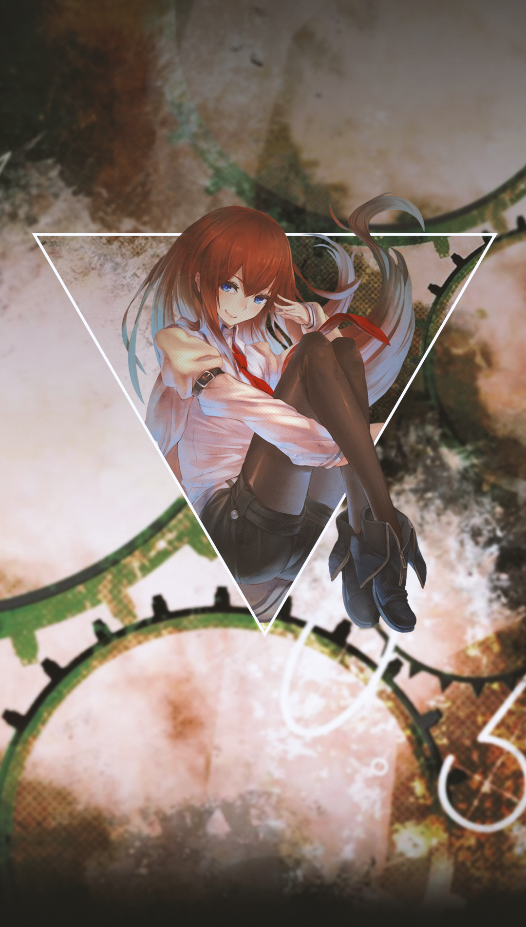 Anime 1080x1902 anime anime girls picture-in-picture Steins;Gate Makise Kurisu