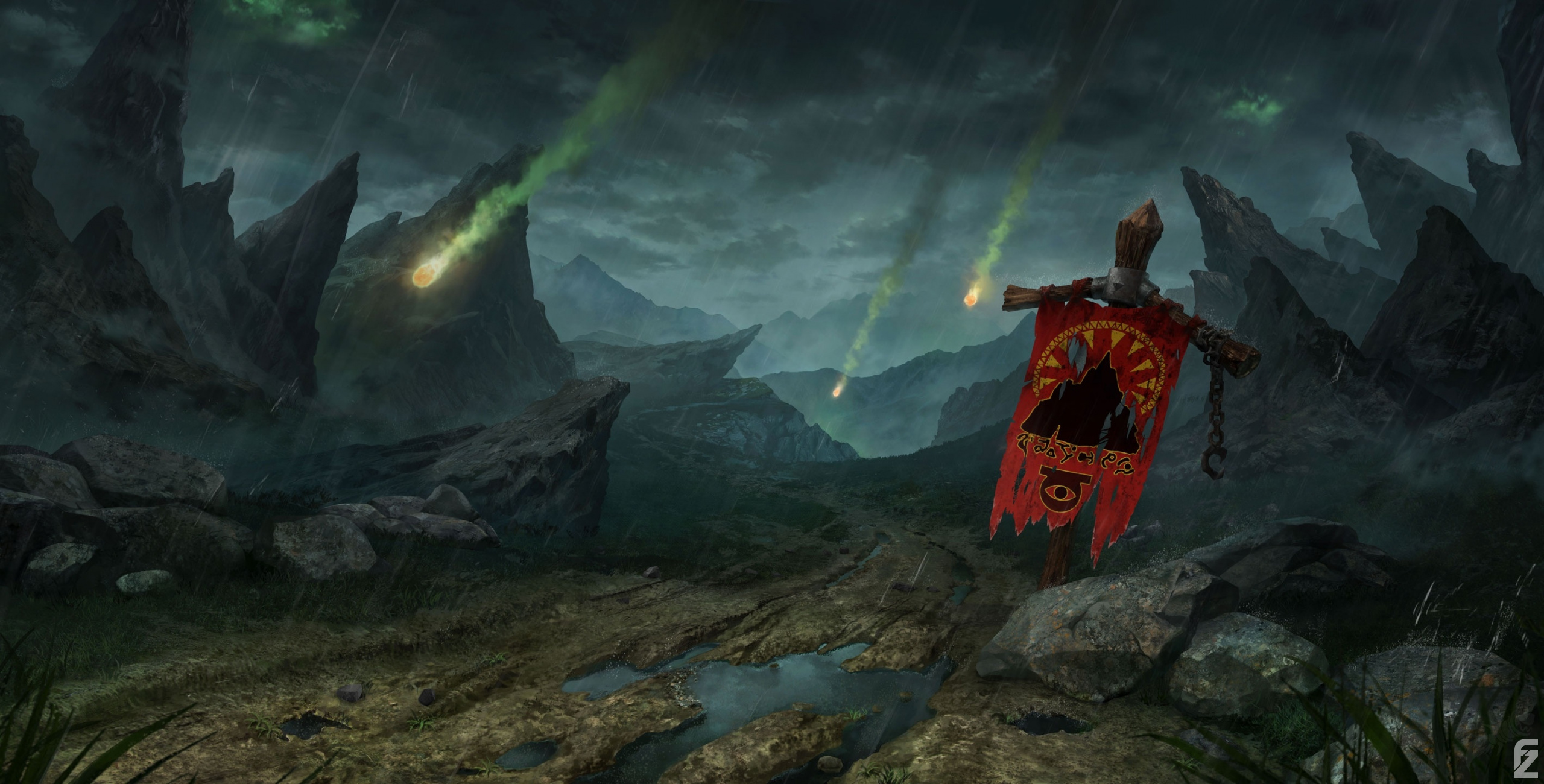 General 2560x1300 Warcraft III: Reforged Blizzard Entertainment Warcraft digital art