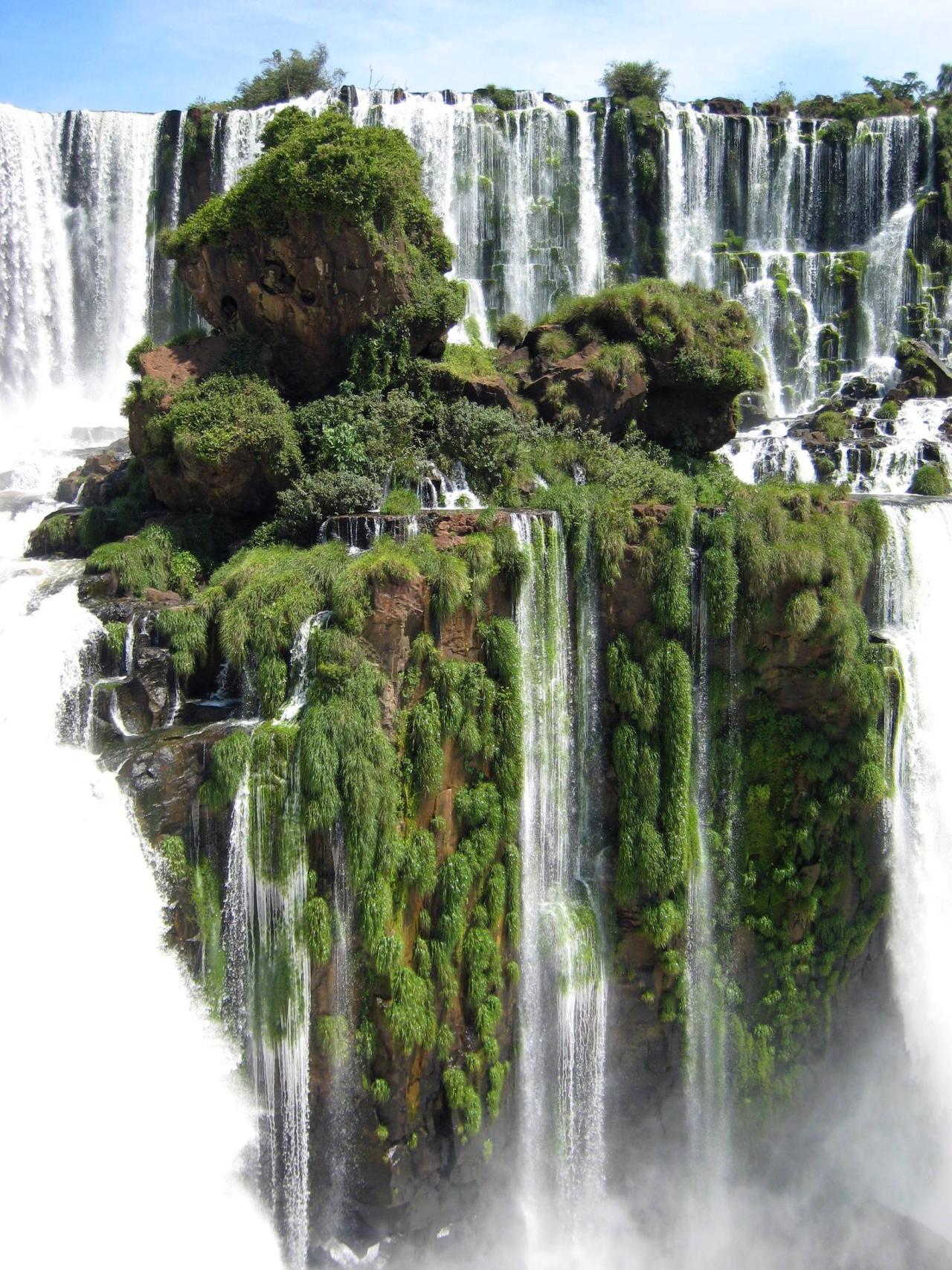 General 1280x1707 nature landscape waterfall Iguazu Falls Argentina trees portrait display rocks