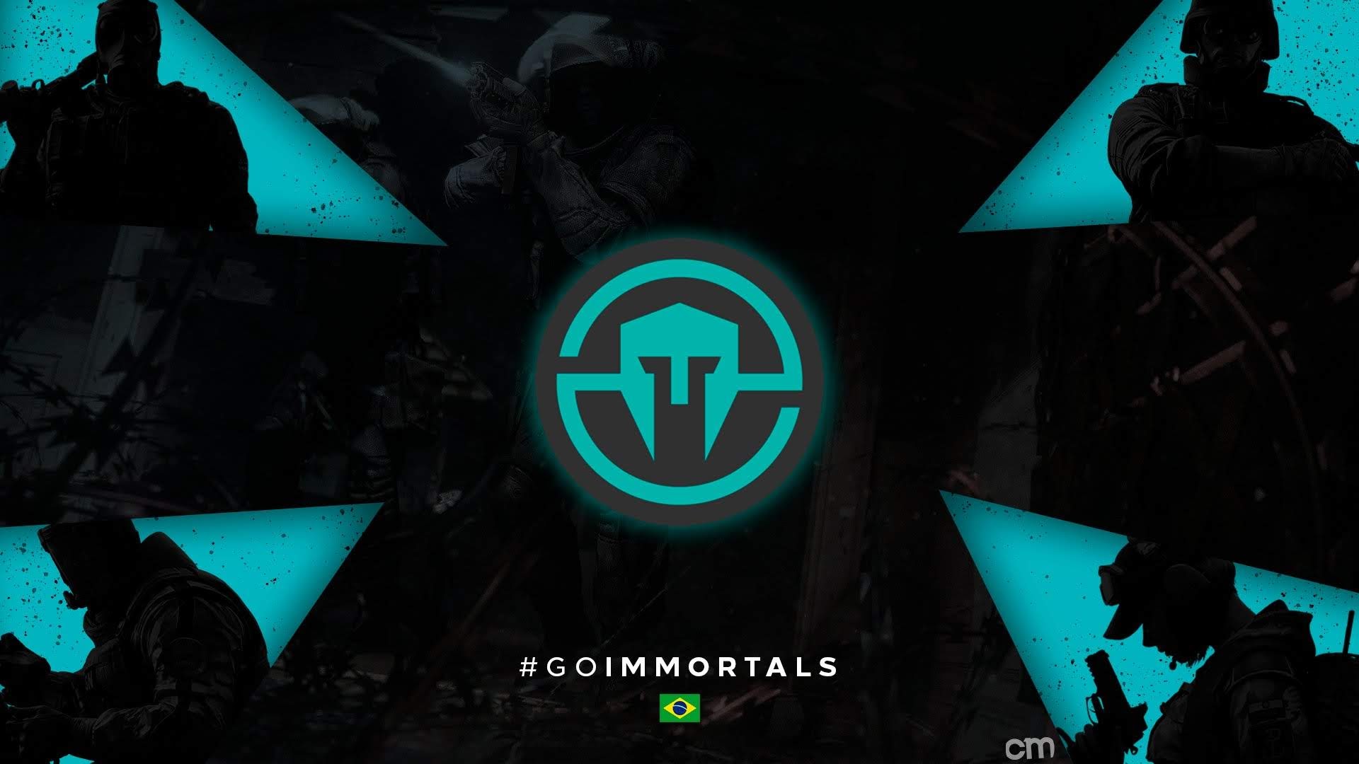 General 1920x1080 Immortals logo PC gaming turquoise E-Sports
