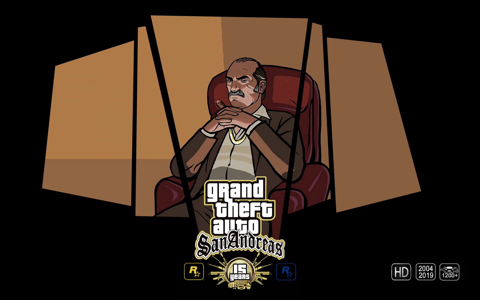 General 1920x1200 Grand Theft Auto Grand Theft Auto: San Andreas Games posters GTA anniversary video games