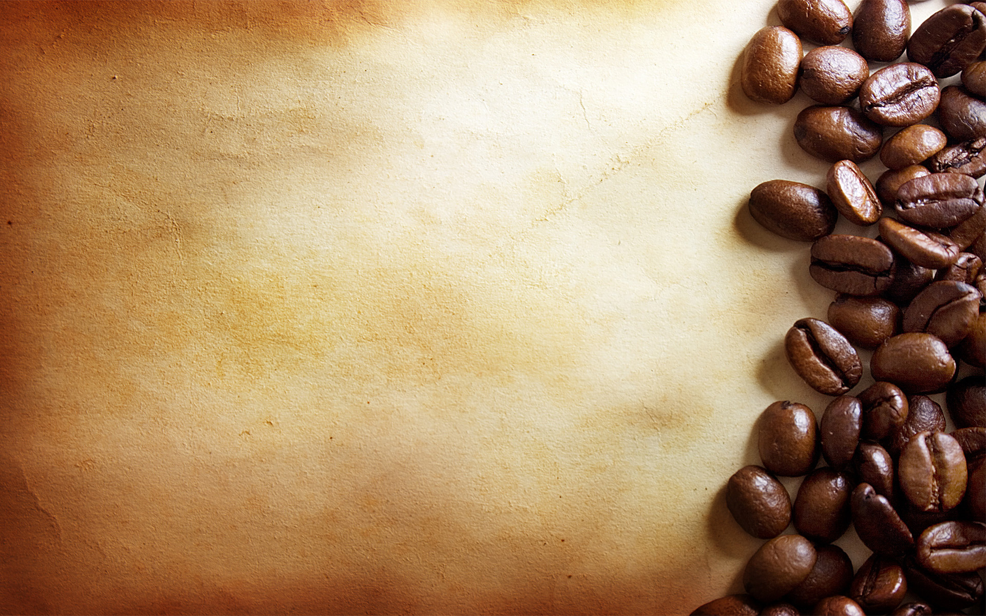 General 1920x1200 coffee food coffee beans brown beige top view simple background closeup