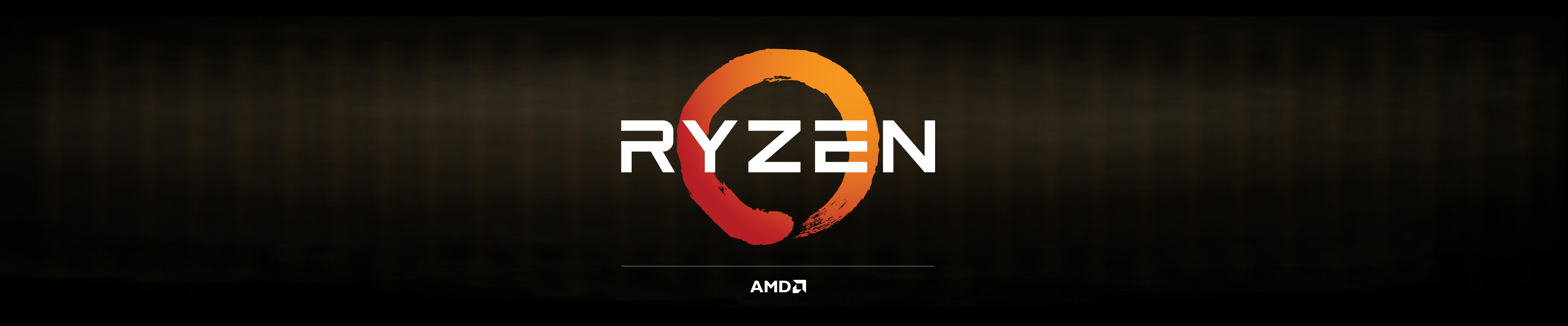 General 5760x1200 AMD RYZEN circle simple background hardware