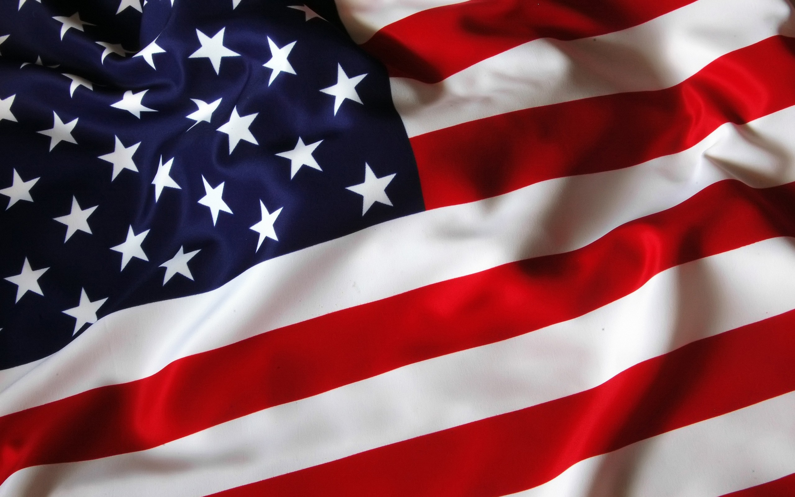 General 2560x1600 American flag USA flag digital art