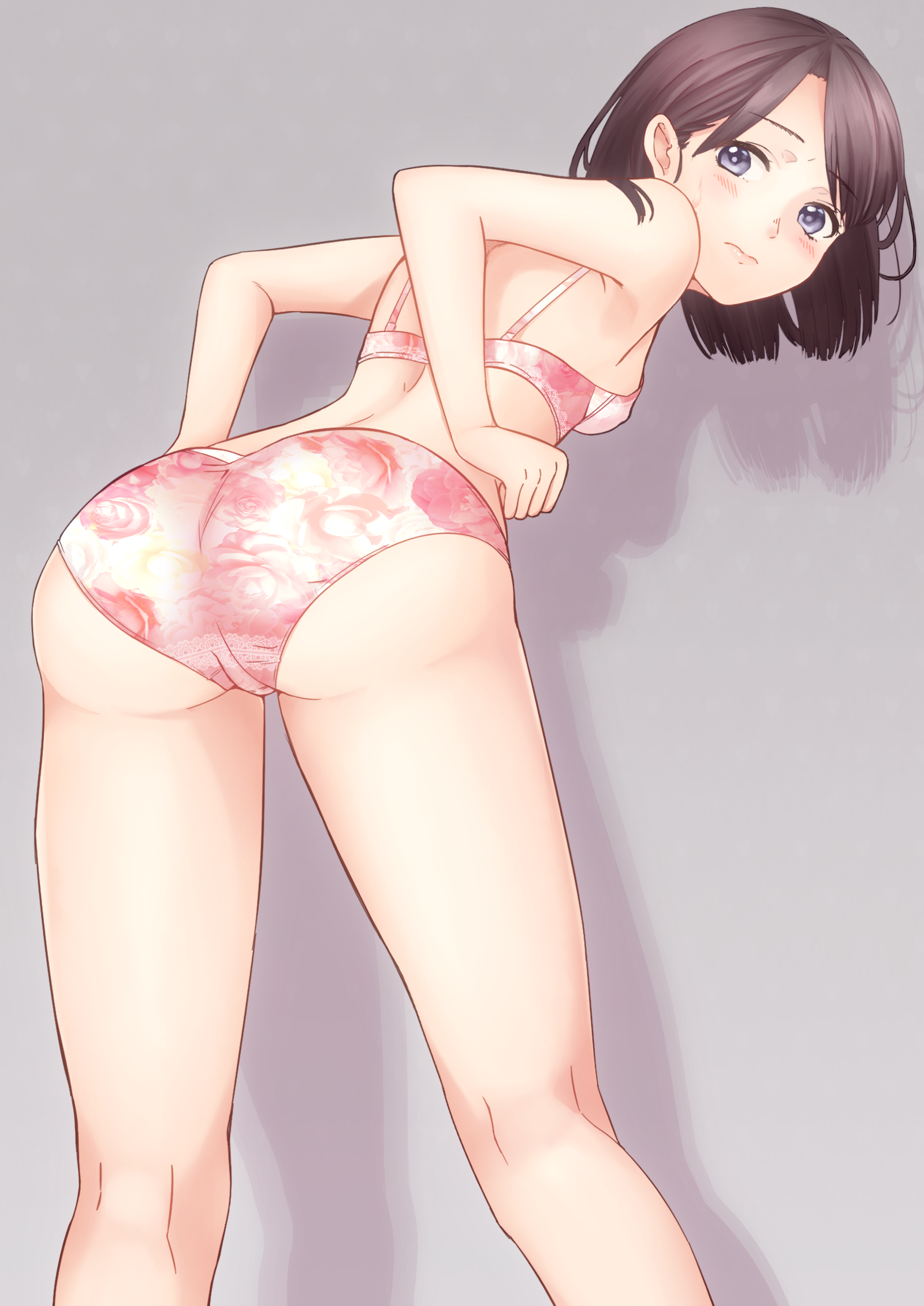 Anime 1600x2262 original characters panties ass
