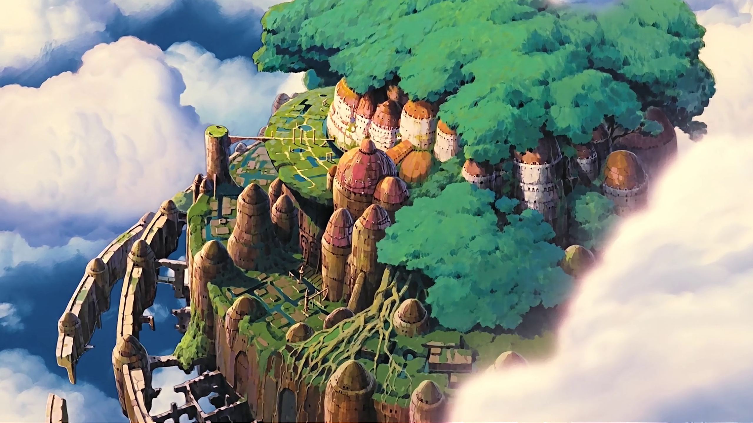 Anime 2560x1440 Studio Ghibli anime Laputa: Castle in the Sky artwork