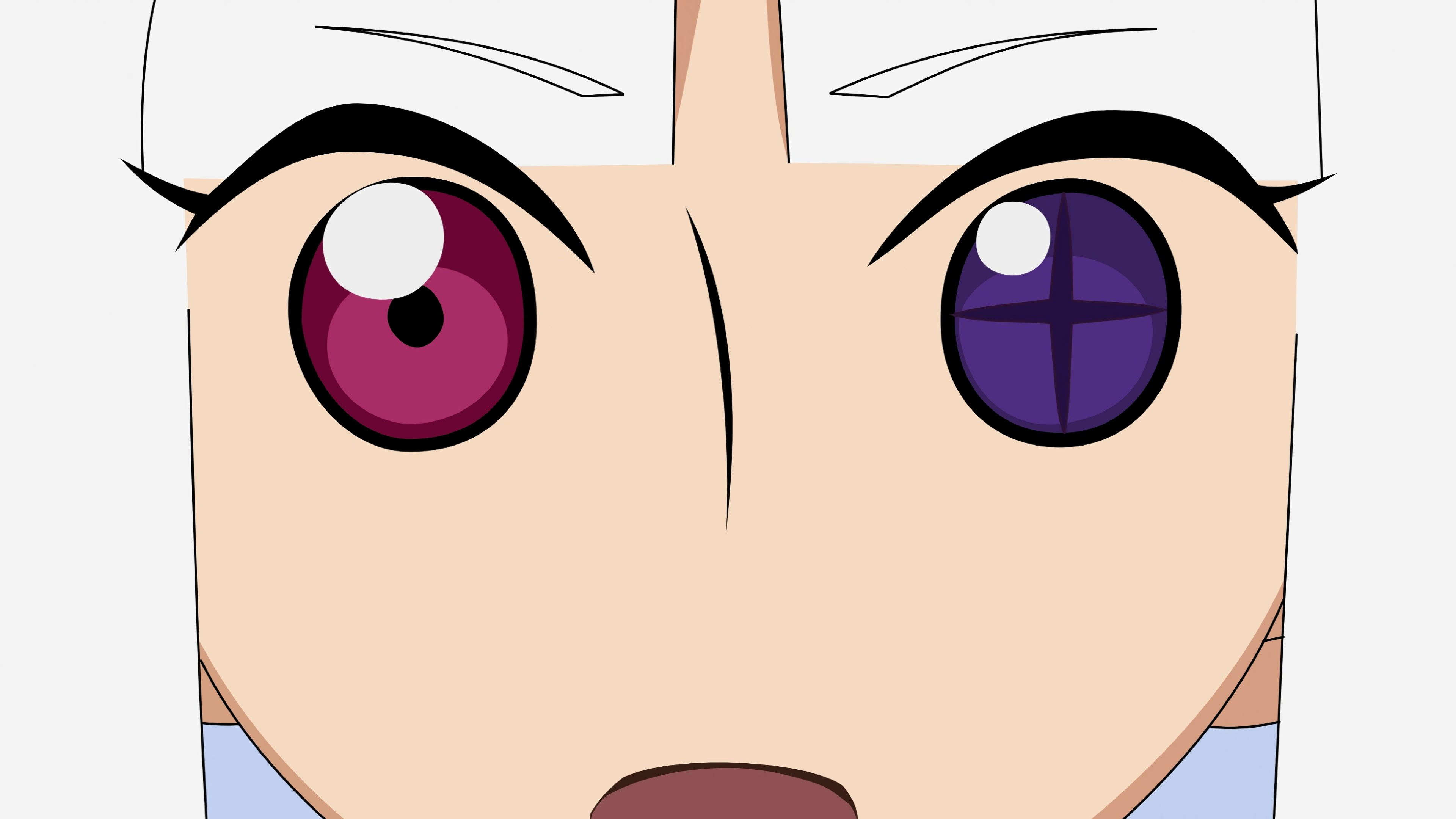 Anime 3840x2160 Katanagatari Togame heterochromia