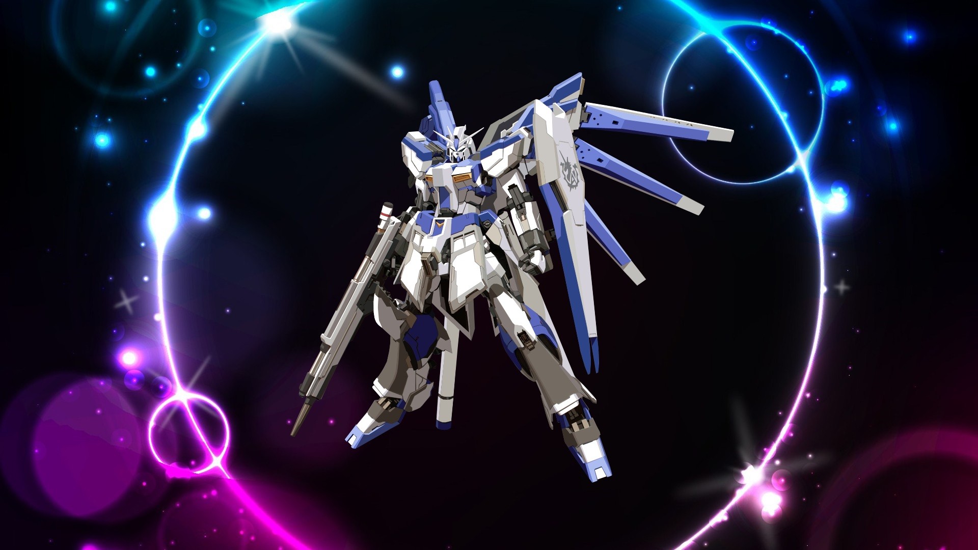 Anime 1920x1080 Gundam mechs Mobile Suit Gundam digital art robot science fiction futuristic Mobile Suit Gundam Char&#039;s Counterattack