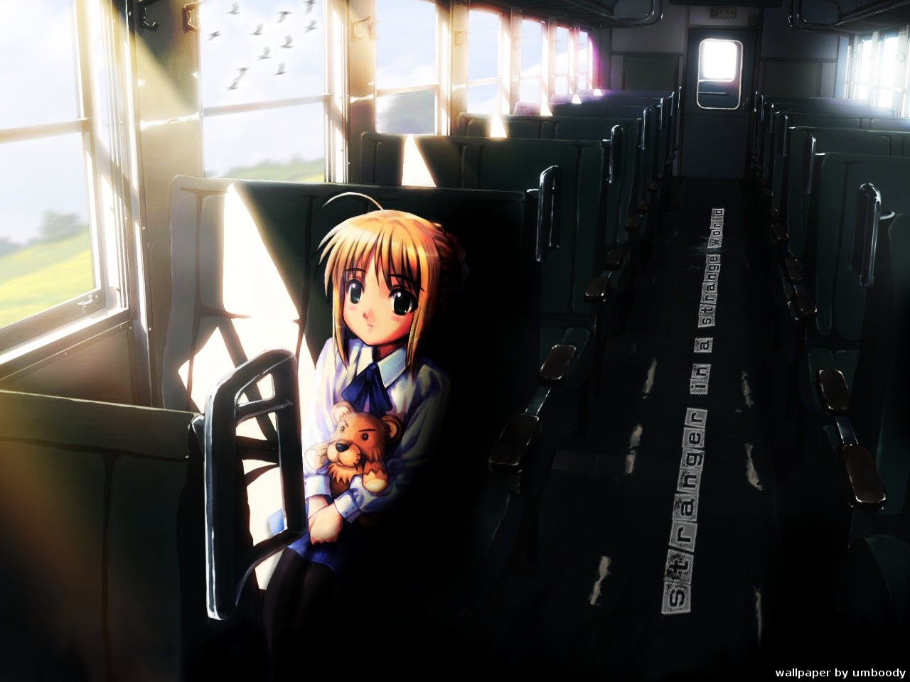 Anime 1280x960 Fate series Fate/Stay Night anime girls Saber