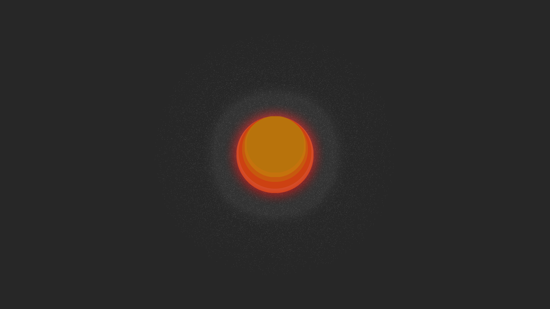 General 1920x1080 Sun minimalism simple background space art space