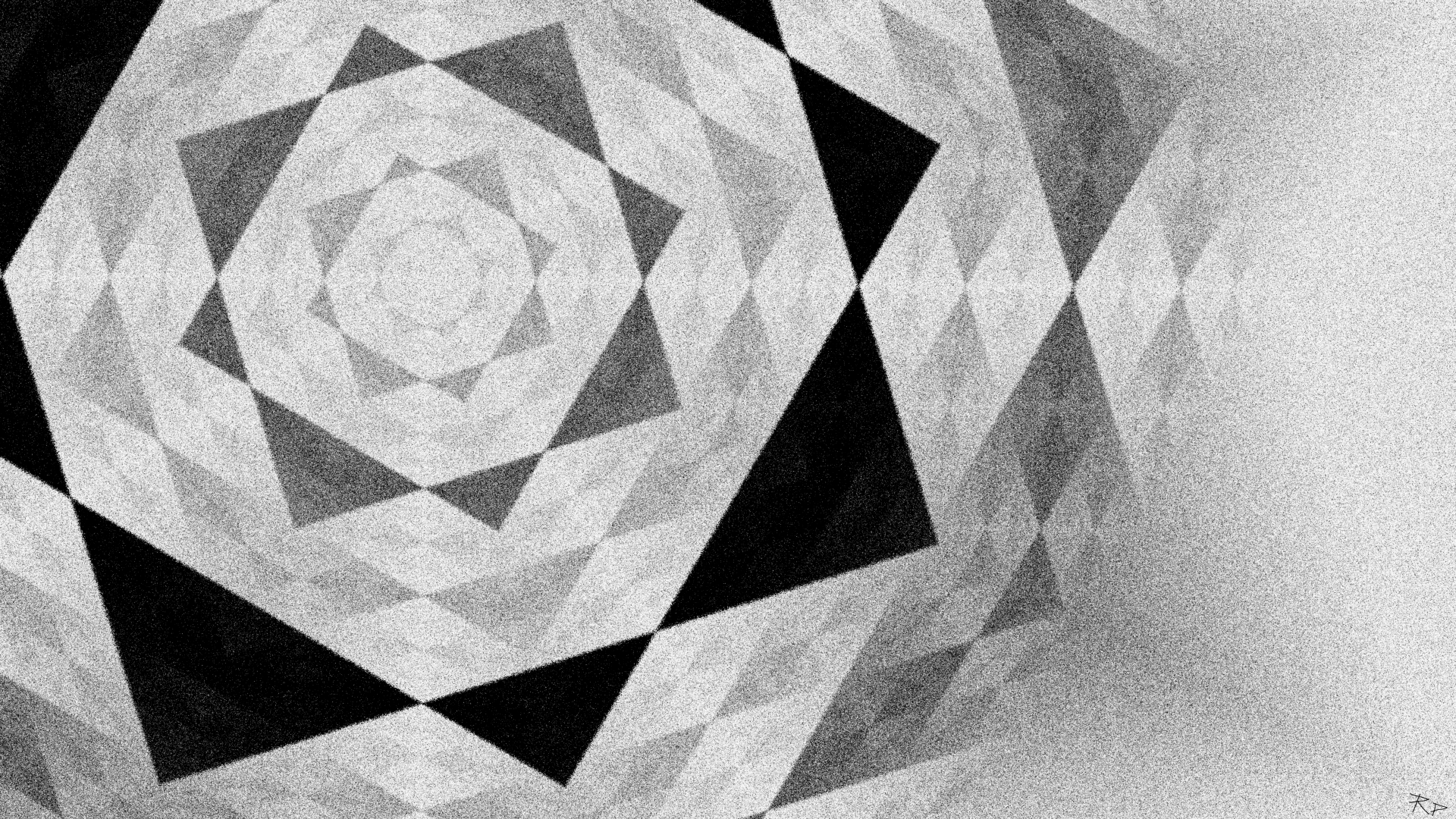 General 1920x1080 monochrome square gray background gray pattern geometry