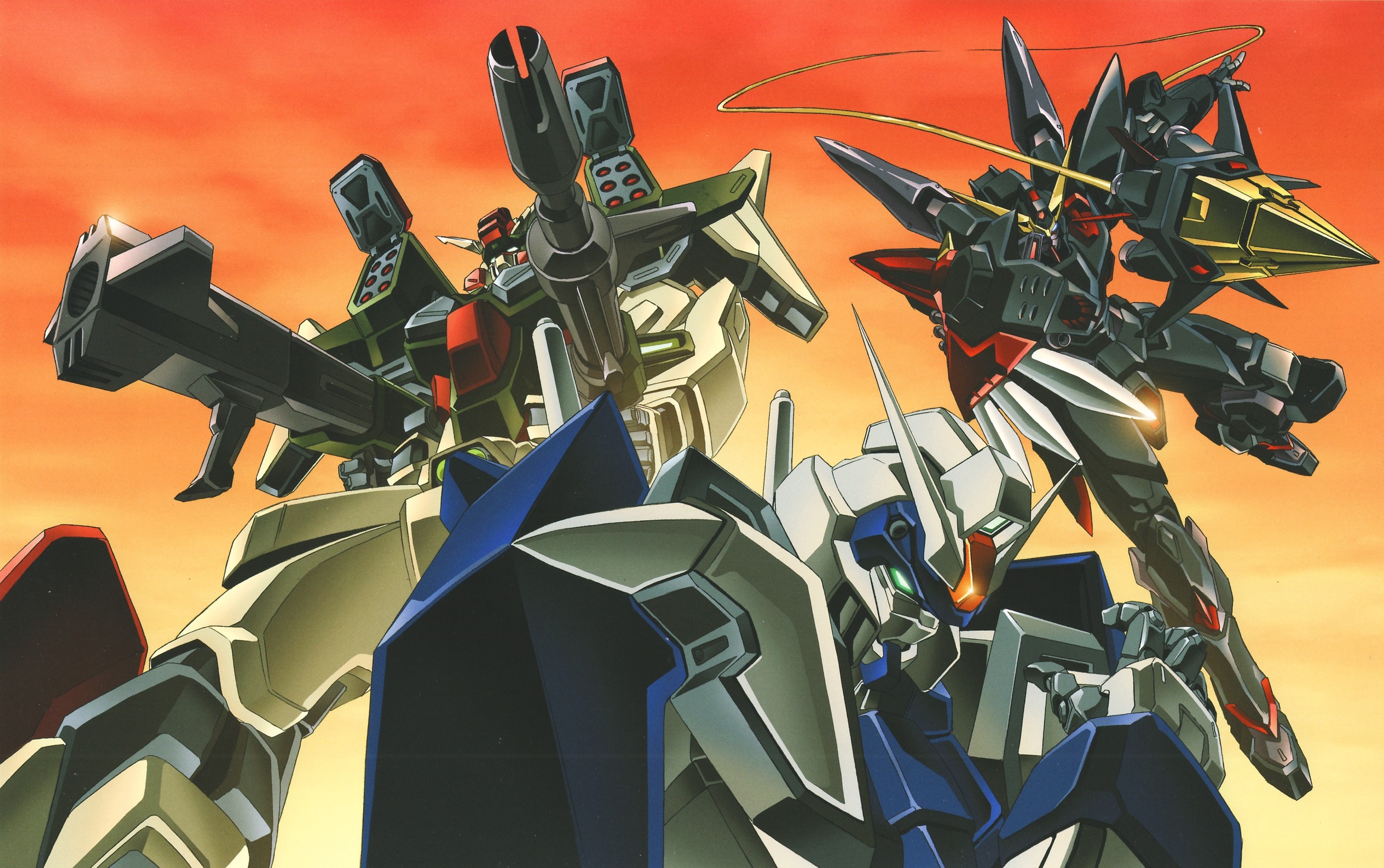 Anime 2700x1694 anime Mobile Suit Gundam SEED Gundam