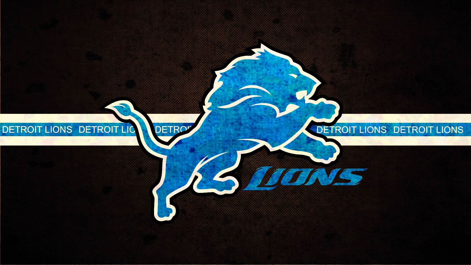 General 1920x1080 Detroit Lions American football NFL logo
