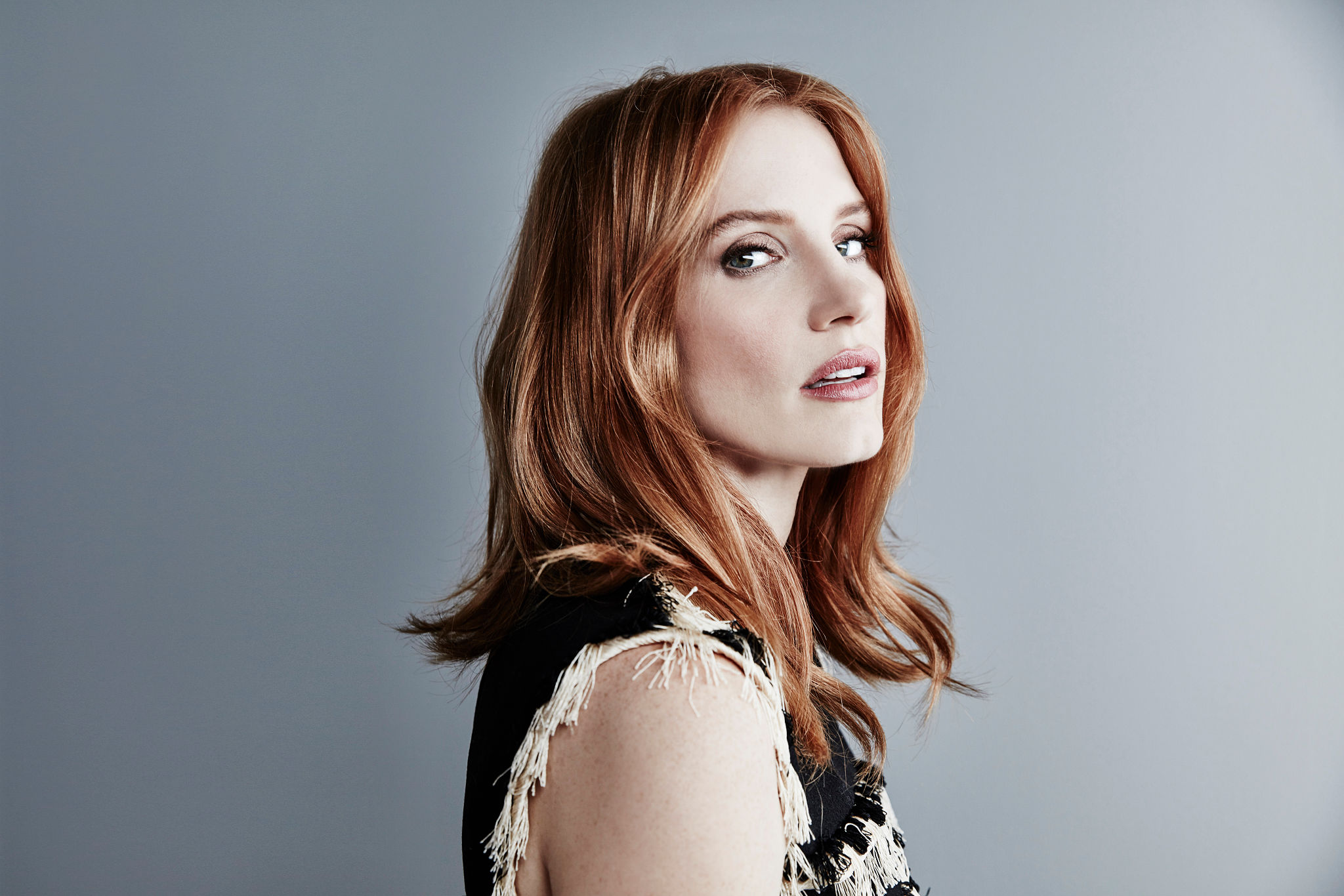 People 2048x1366 women Jessica Chastain actress redhead