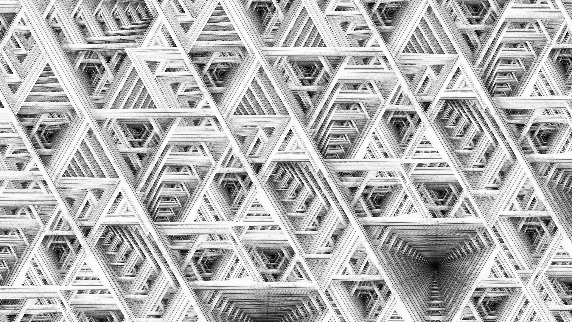 General 1920x1080 digital art fractal texture maze abstract