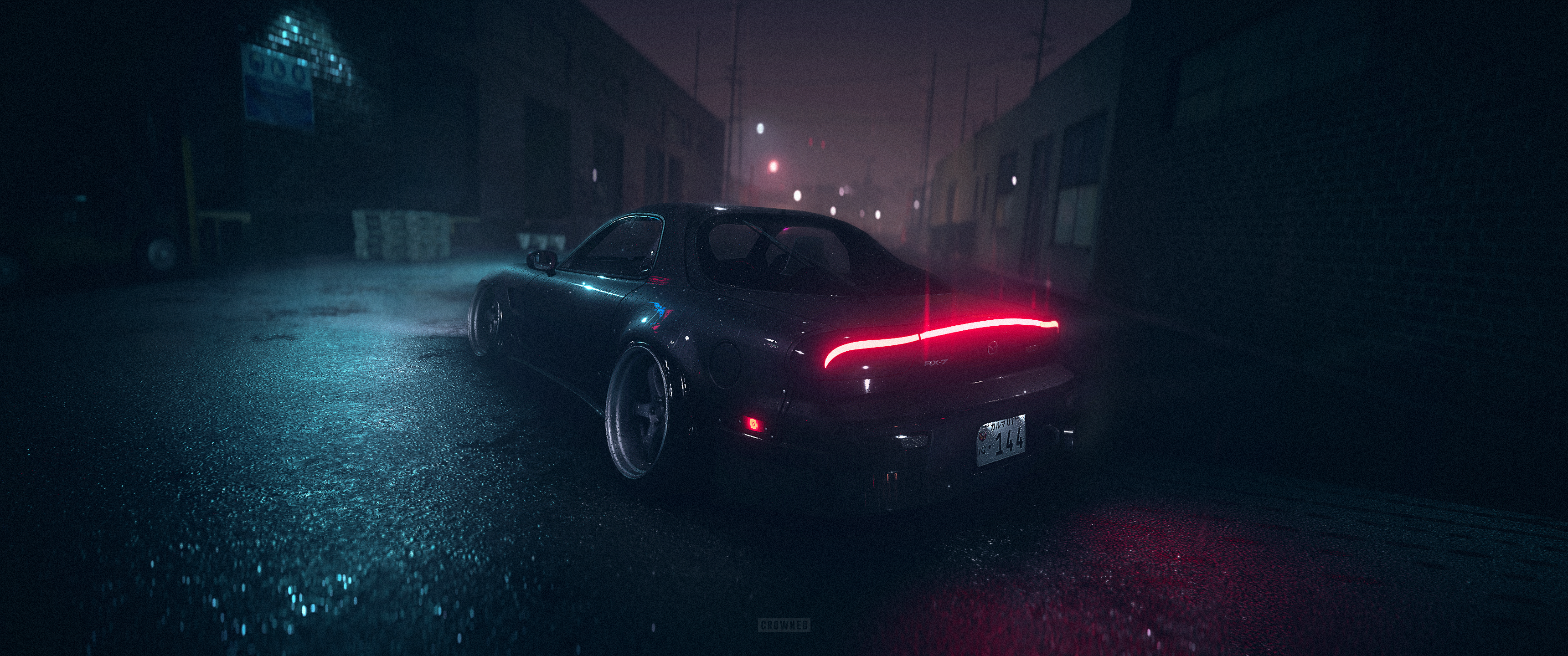General 3440x1440 Need for Speed 2015 CROWNED Need for Speed car cinematic Mazda RX-7 Mazda video games Japanese cars
