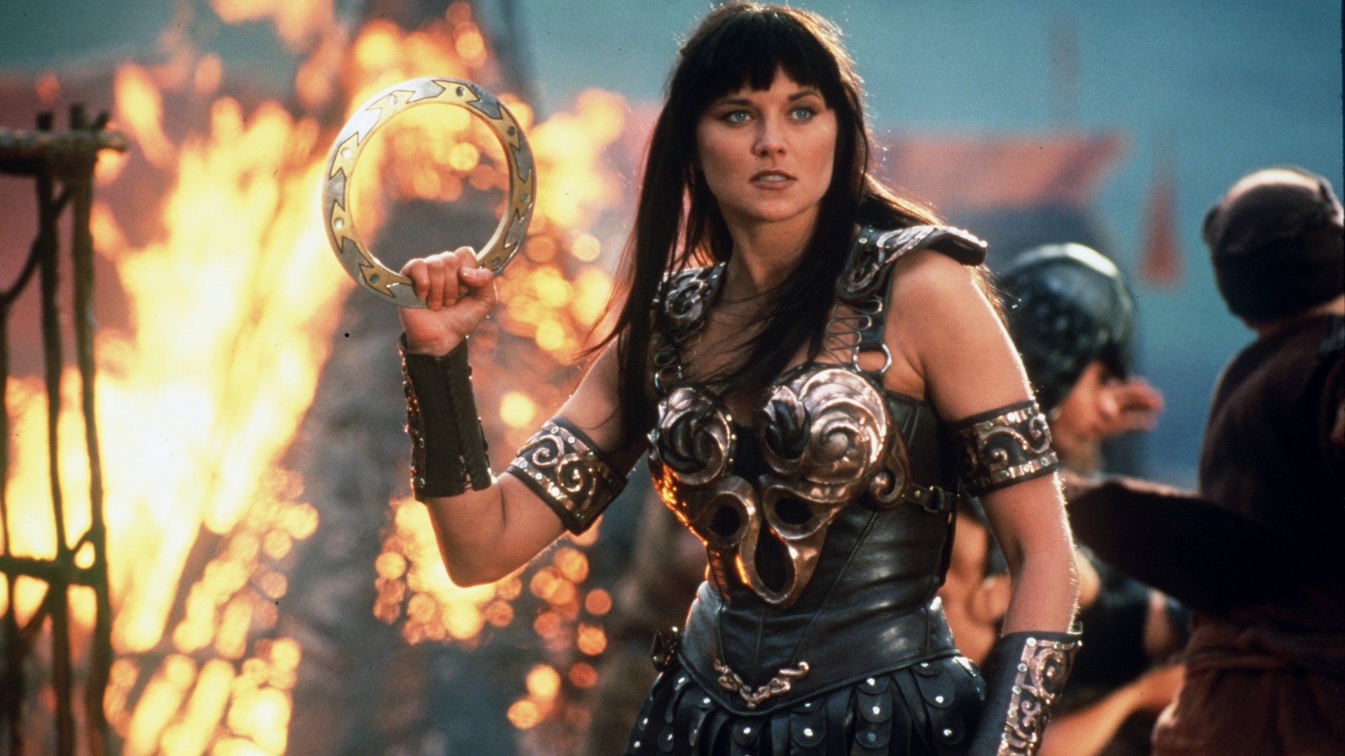 People 1920x1080 Xena girl in armor Lucy Lawless women actress TV series