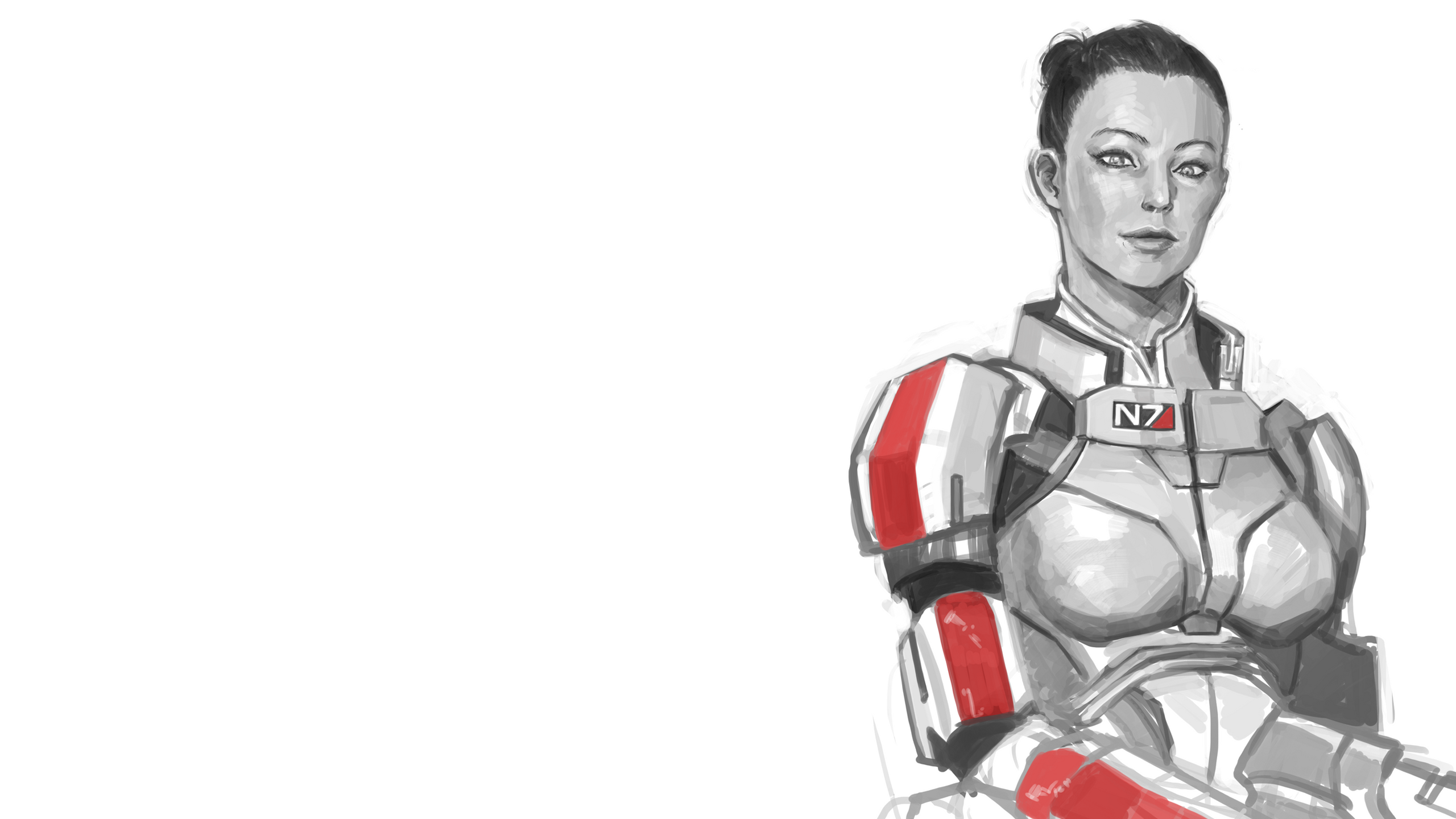 General 2560x1440 Mass Effect Mass Effect 2 Mass Effect 3 Commander Shepard N7 (Mass Effect) Cheetahman
