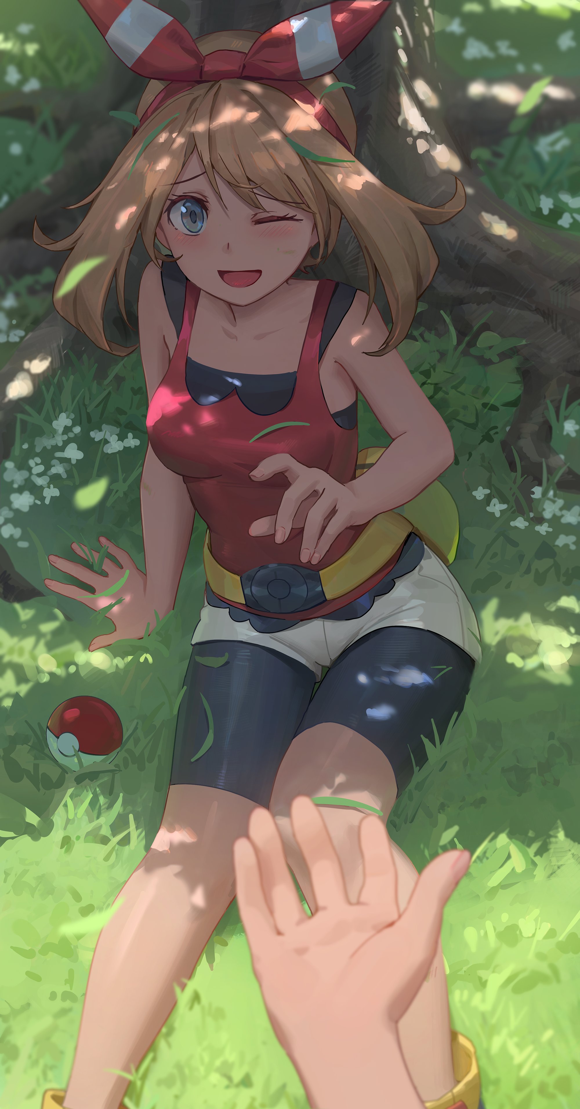 Anime 2000x3825 anime anime girls digital art artwork 2D portrait display Pokémon May (Pokémon) Yohan1754 POV