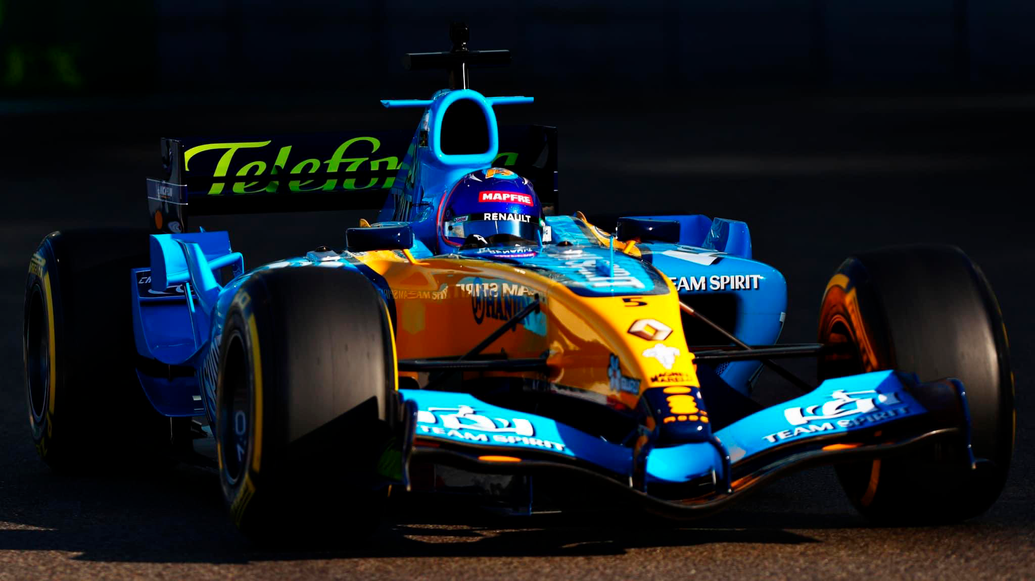 General 2048x1151 Fernando Alonso Renault F1 Team Formula 1 livery Racing driver Spanish French Cars