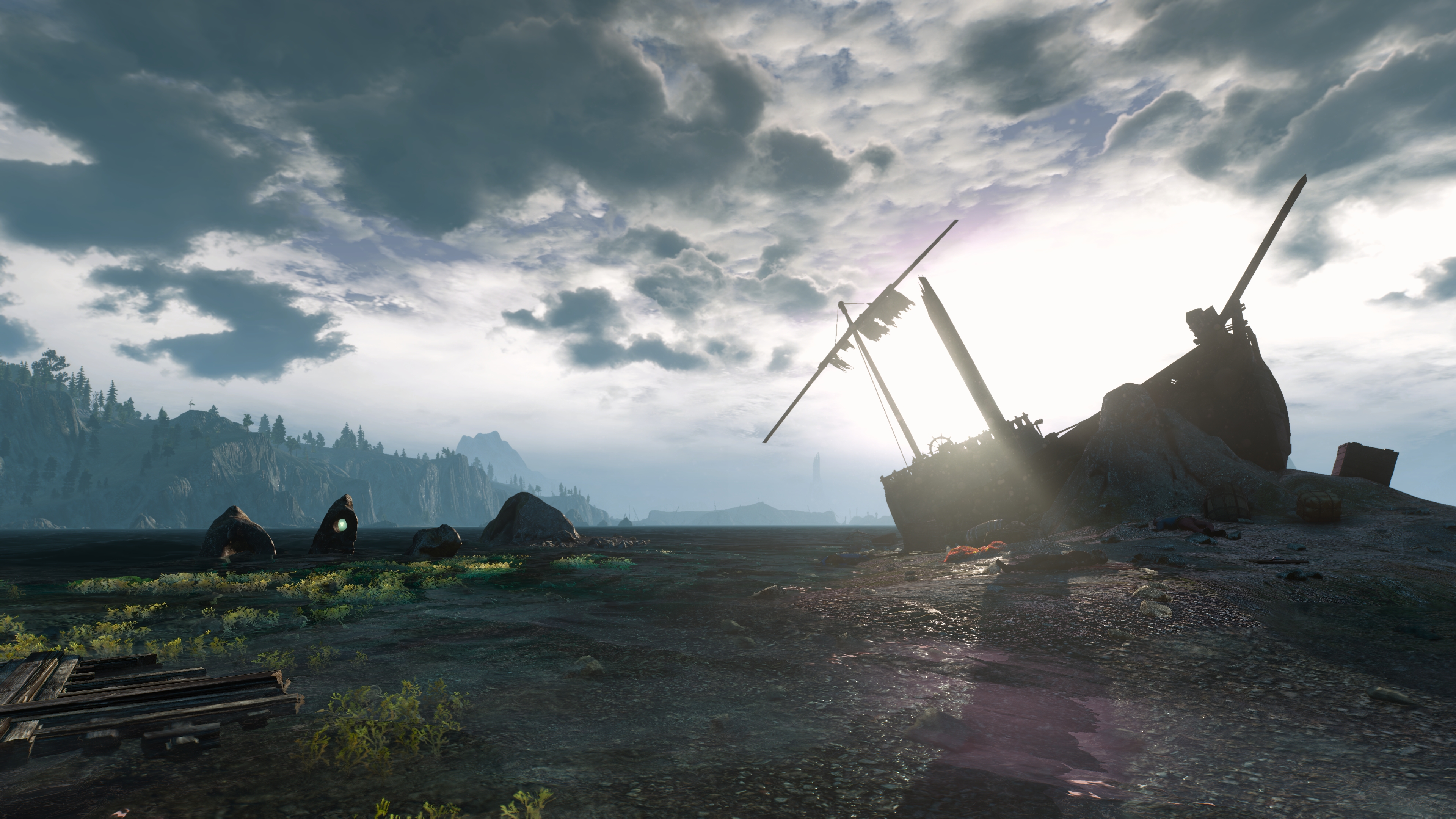 General 3840x2160 The Witcher 3: Wild Hunt video game landscape video games PC gaming screen shot