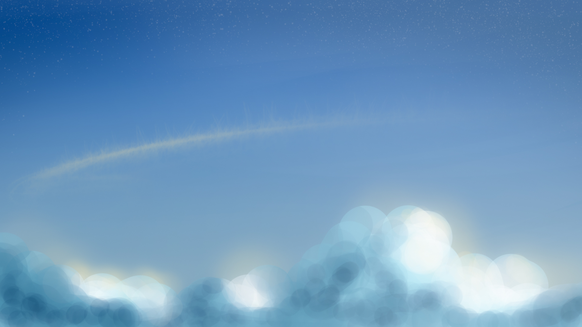 General 1920x1080 clouds clear sky blue